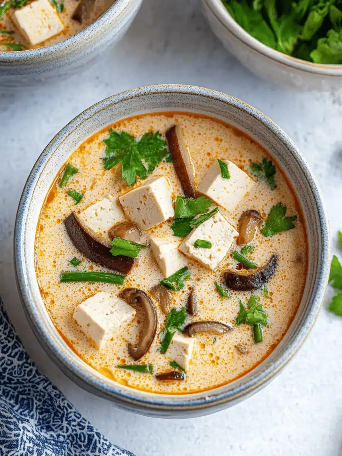 Savory Coconut Tofu Soup to Warm Your Soul 4 Coconut Tofu Soup