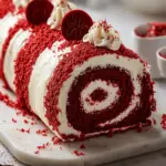 Velvety Red Velvet Roll Cake: A Showstopper for Any Occasion 7 Red Velvet Roll Cake