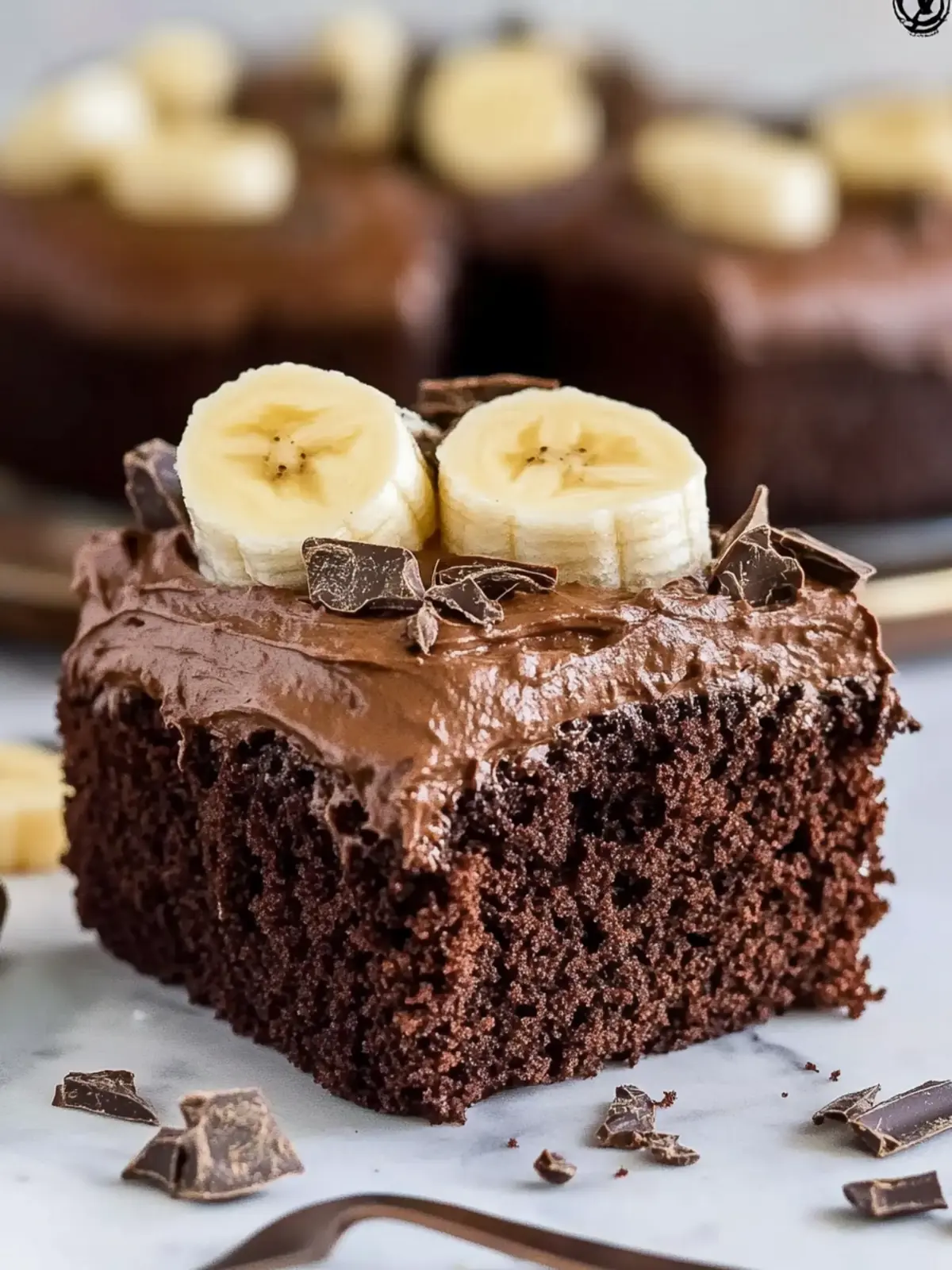 Guilt-Free Chocolate Banana Cake You'll Want to Make Today 2 Chocolate Banana Cake