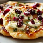 Brie & Cranberry Flatbreads