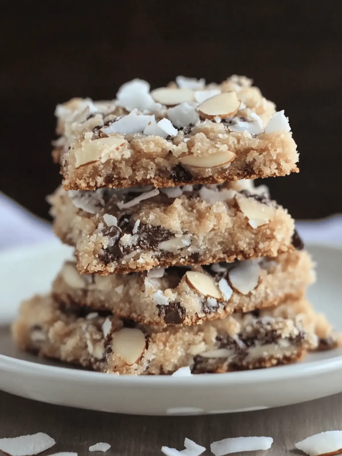 Almond Coconut Bliss Cookies