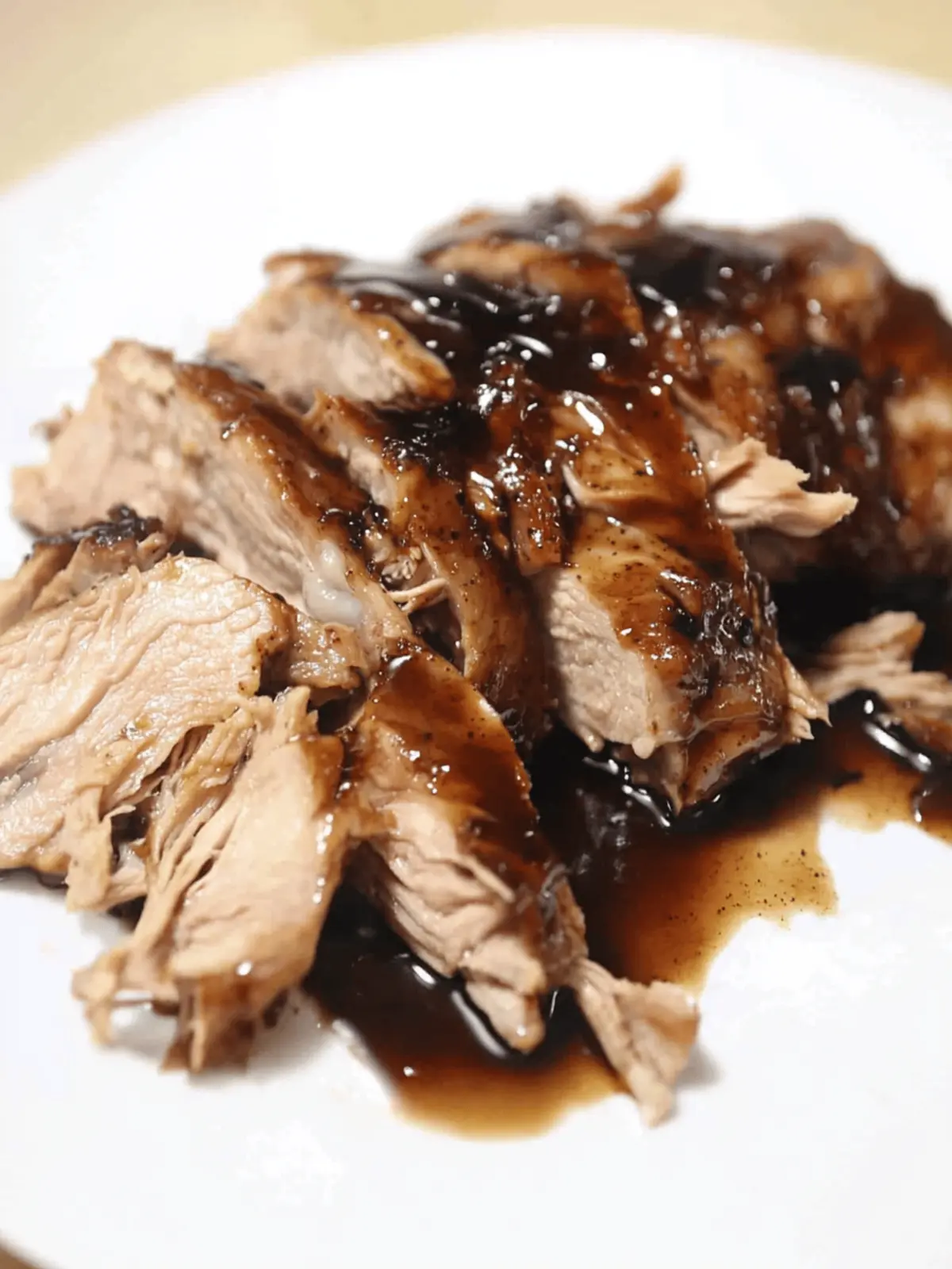 Crockpot Brown Sugar Balsamic Glazed Pork Tenderloin Bliss 4 Crockpot Brown Sugar Balsamic Glazed Pork Tenderloin