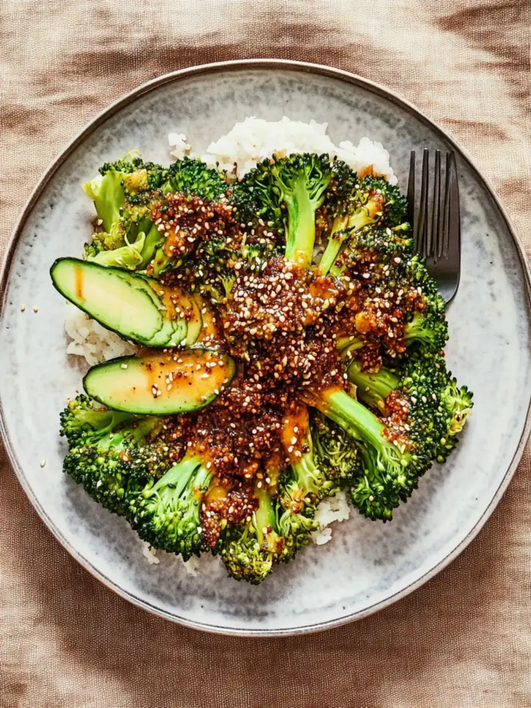 Easy Gochujang Broccoli