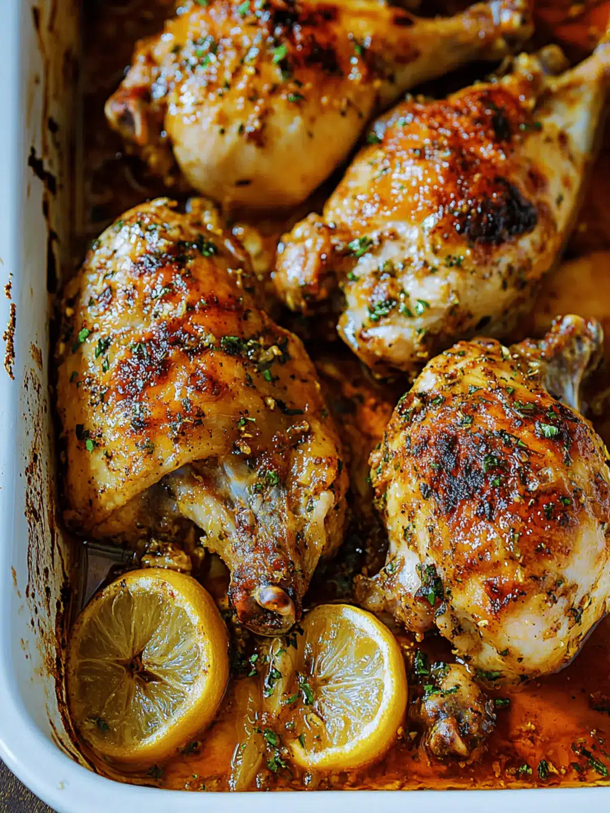 Baked Lemon Butter Chicken