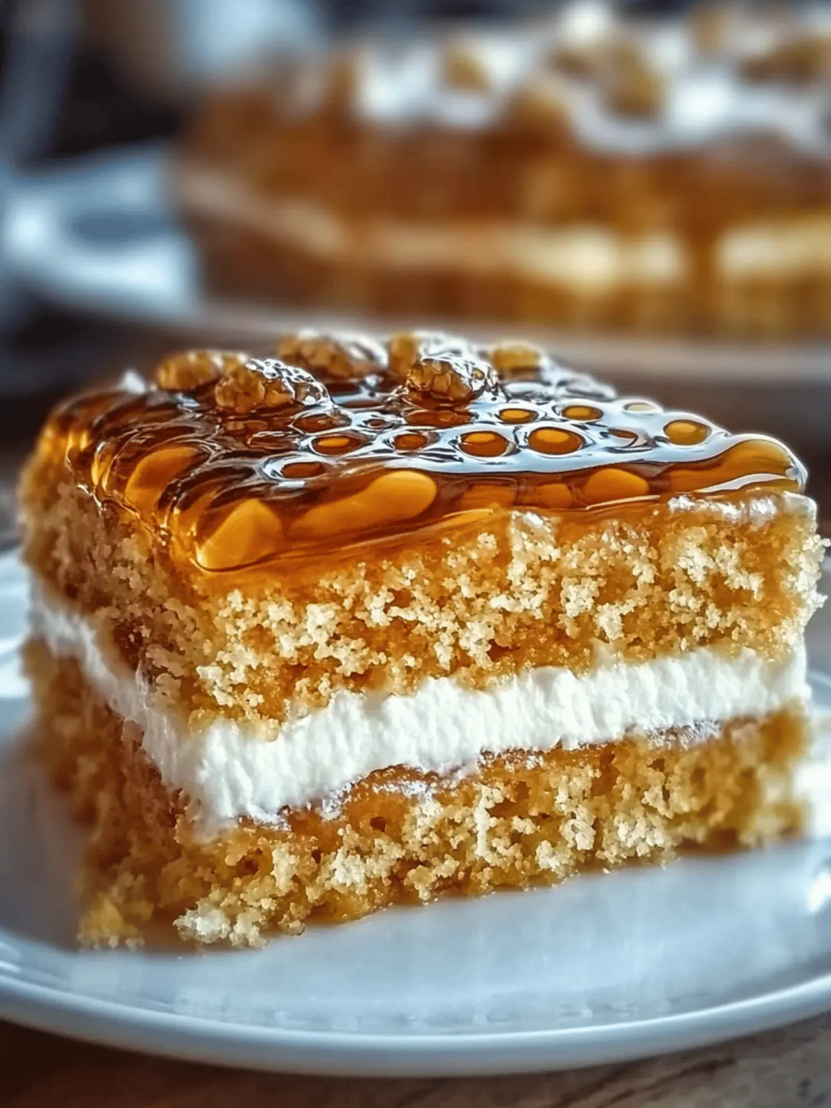 Authentic German Bee Sting Cake