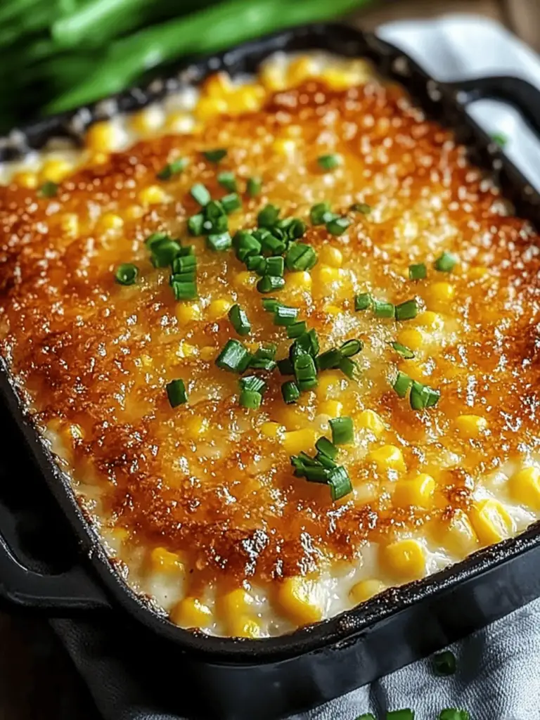 Honey Glazed Corn Casserole