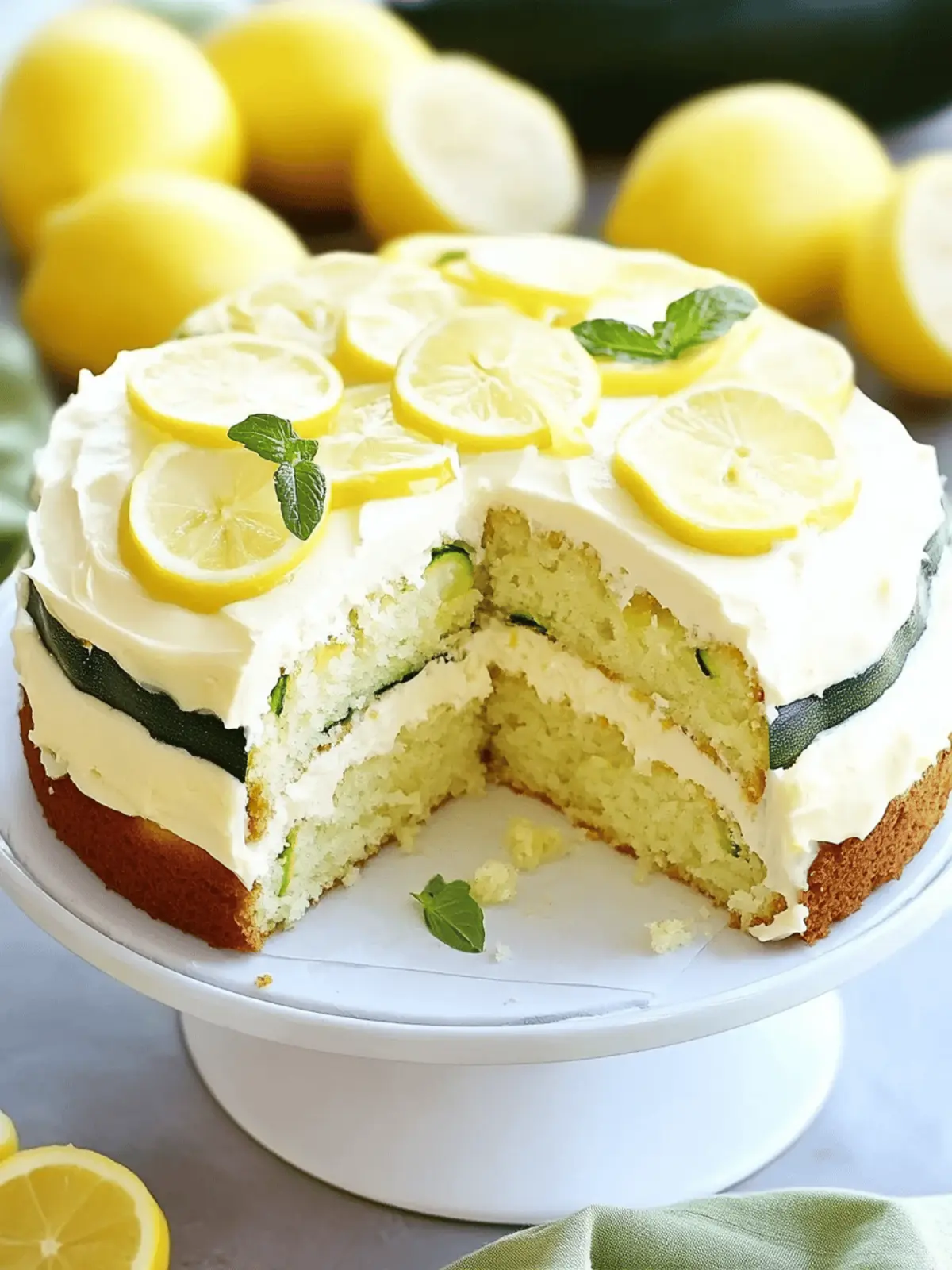 Lemon Zucchini Cake