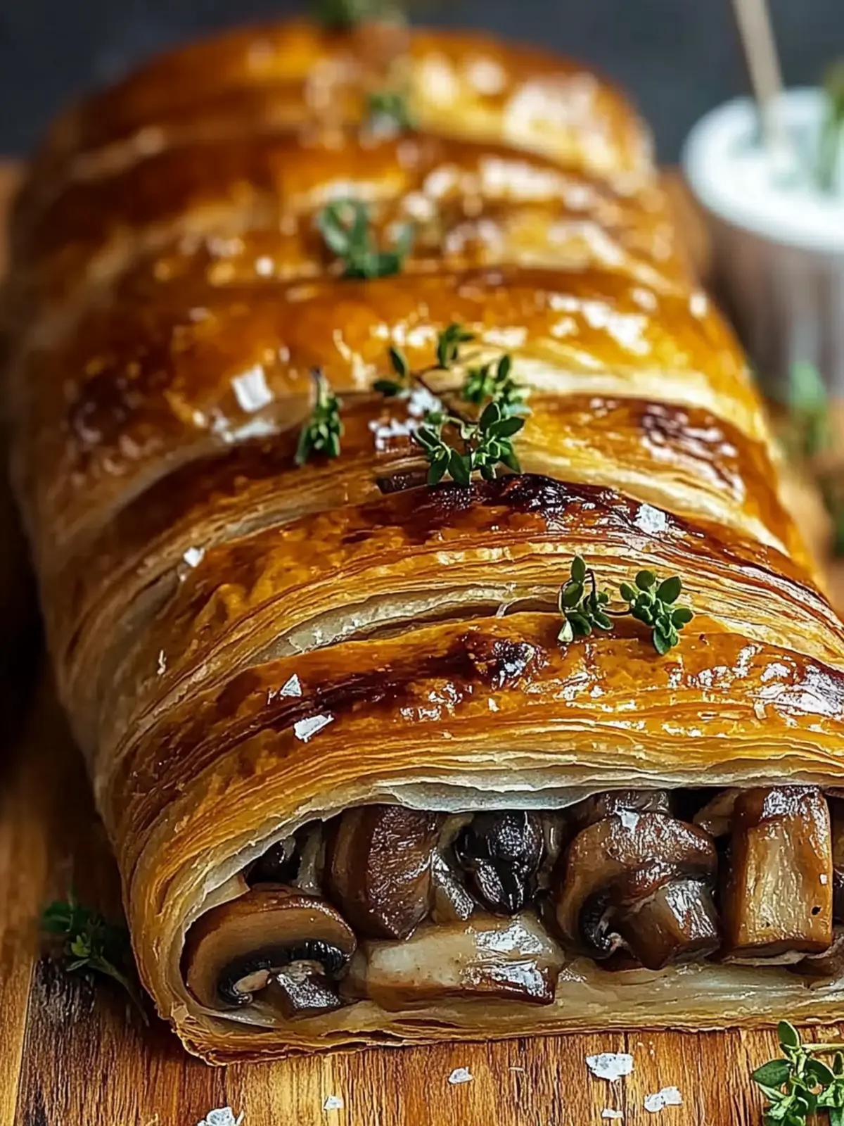 Savory Mushroom & Gruyère Puff Pastry Braid for Cozy Brunches 5 Savory Mushroom & Gruyère Puff Pastry Braid