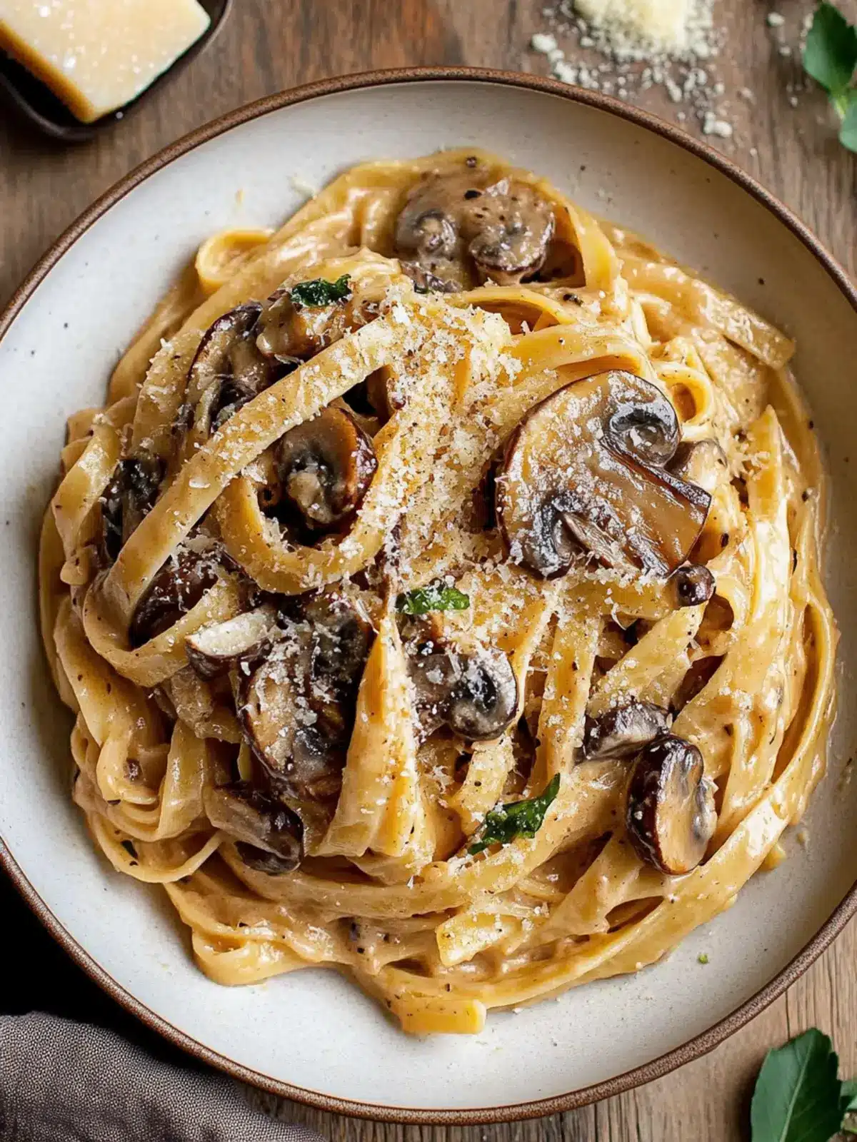 Irresistible Caramelized Leek and Mushroom Pasta with Gruyere 5 Caramelized Leek and Mushroom Pasta with Gruyere