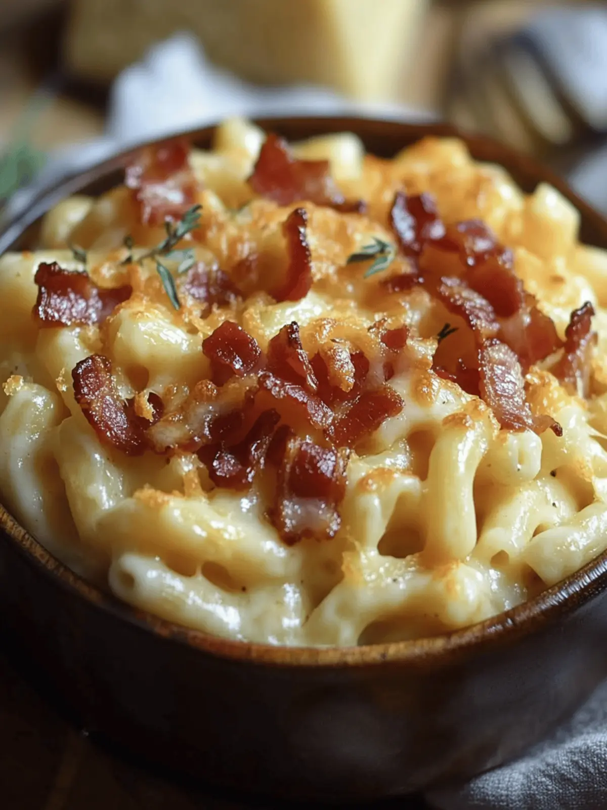 Bacon Mac and Cheese Bliss: Your Ultimate Comfort Food Fix 5 Bacon Mac and Cheese