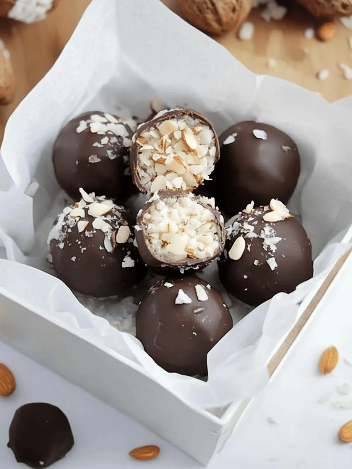 Almond Joy Bites
