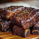 Caramelized Slow Roast Asian Beef Short Rib