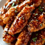 Sweet & Spicy Sticky Chicken Tenders