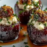 Feta-Parmesan Stuffed Dates