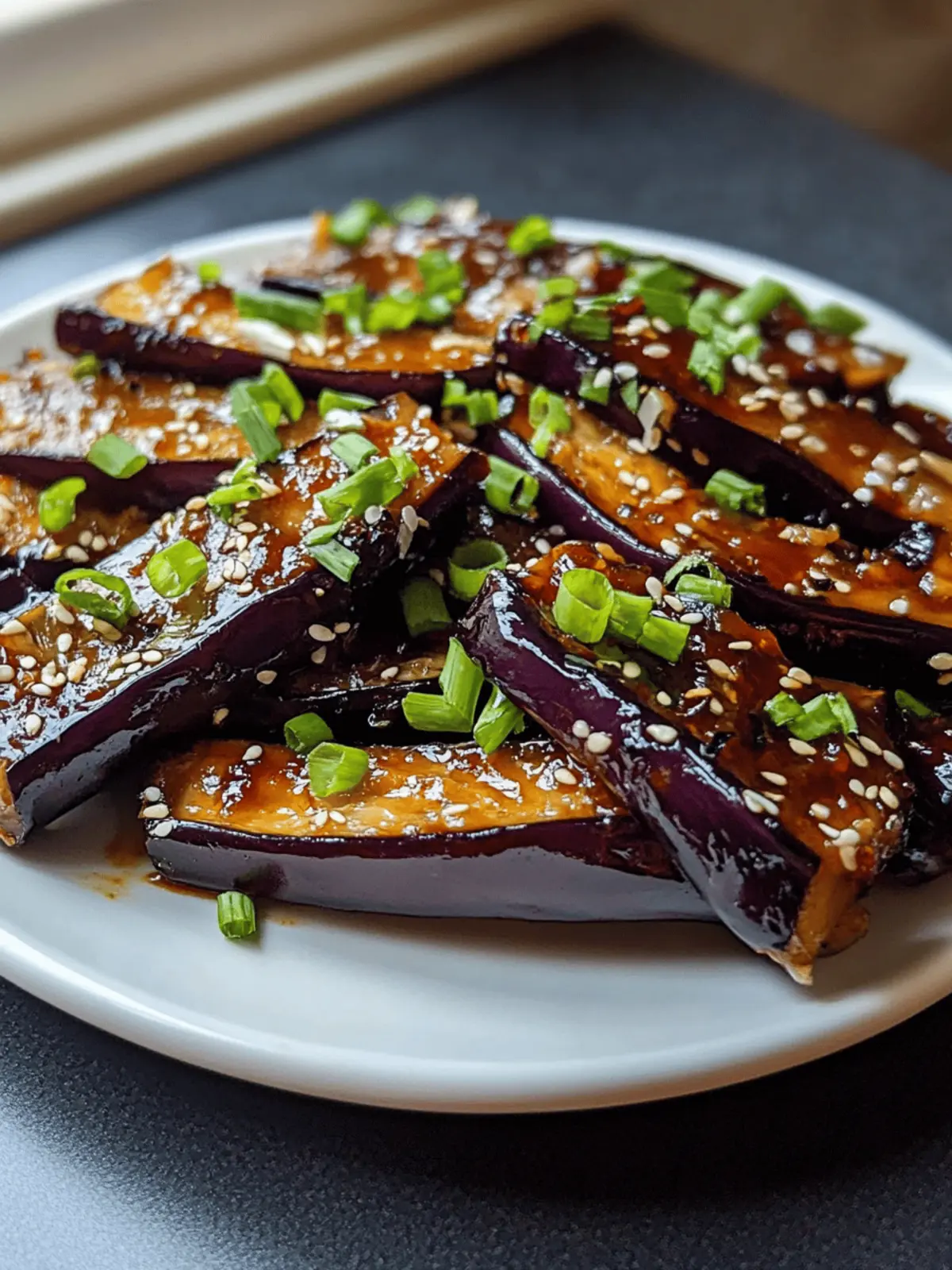 10-Minute Magic Chinese Barbecue Eggplant