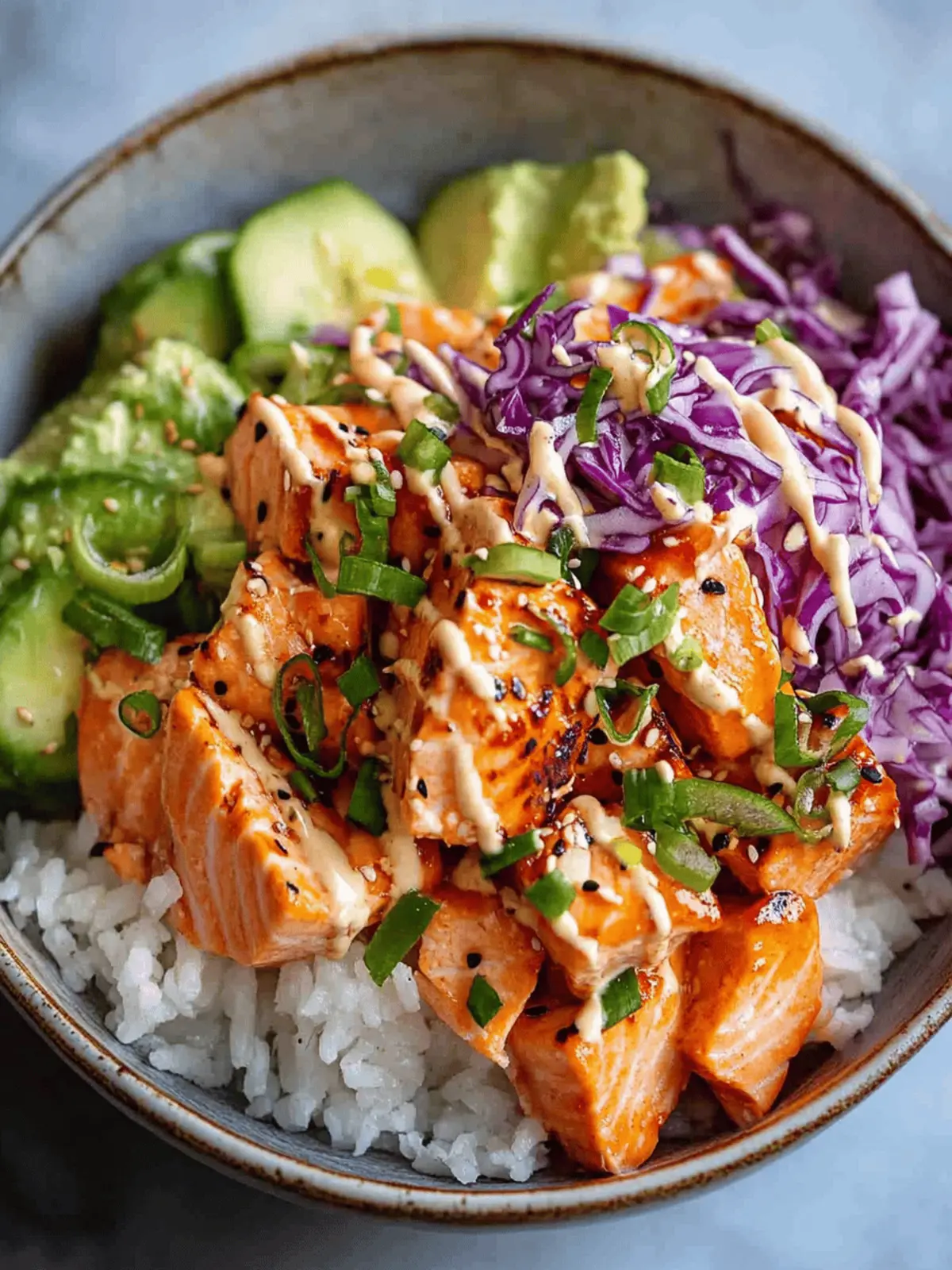 Spicy Salmon Bowl