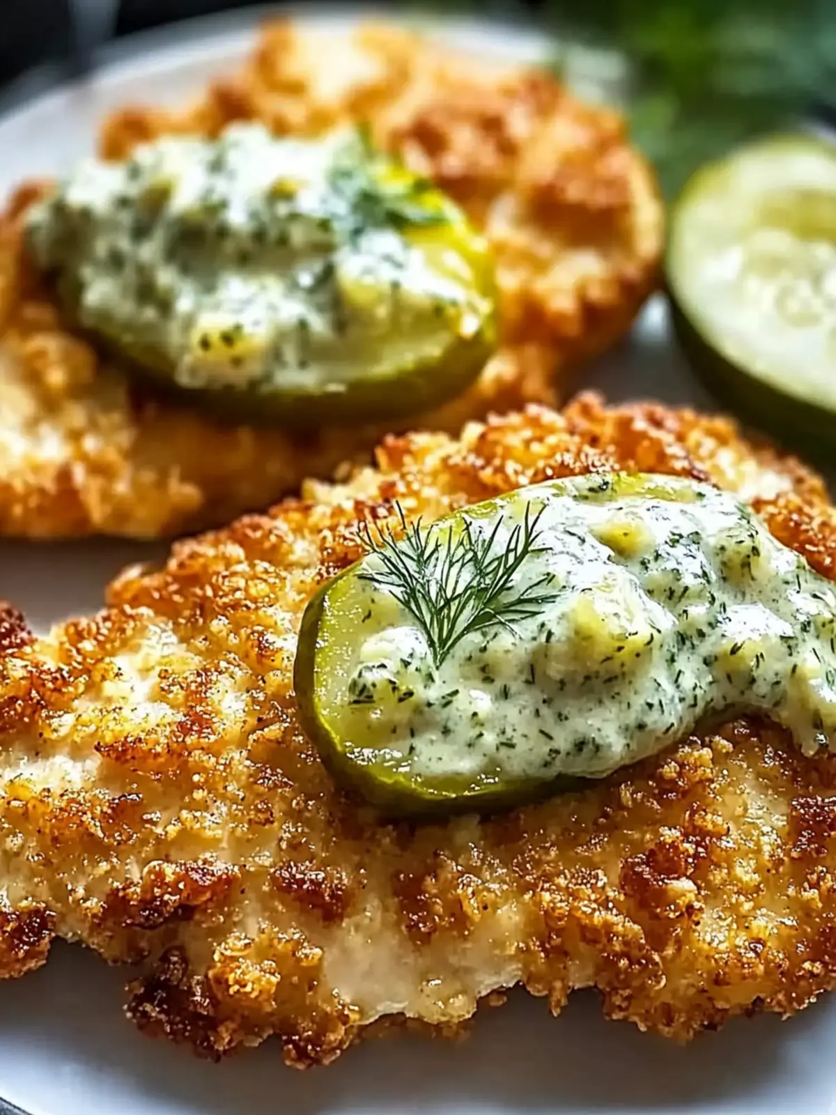 Crispy Dill Pickle Parmesan Chicken That Makes Dinner Fun 2 Crispy Dill Pickle Parmesan Chicken