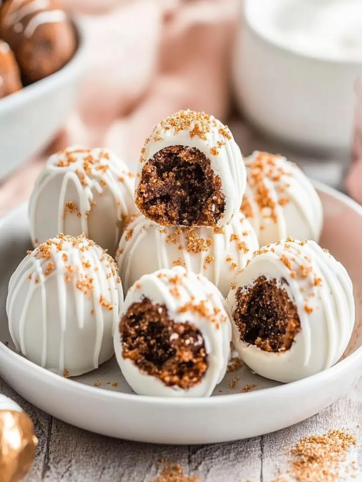 Gingerbread Truffles