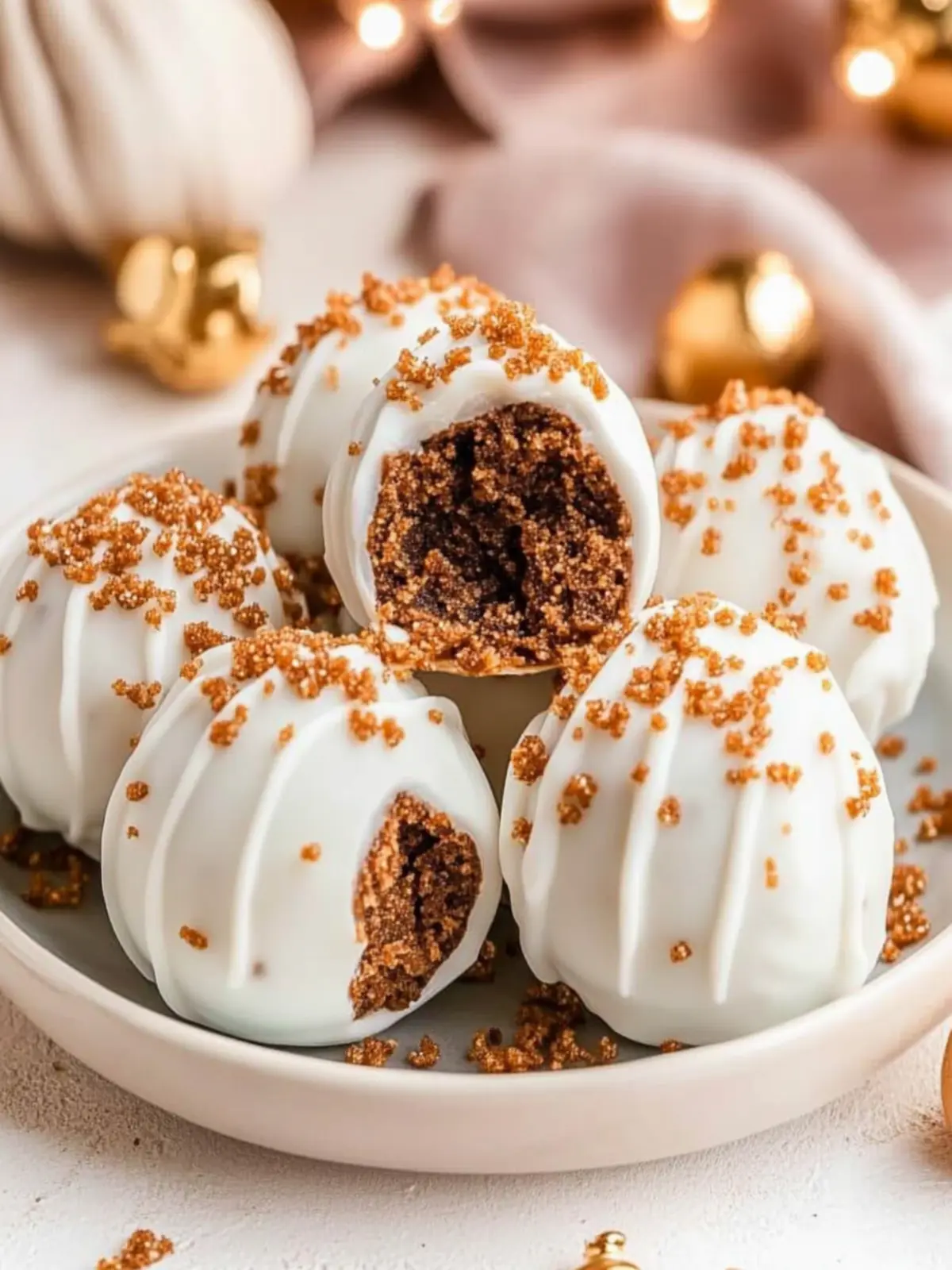 Gingerbread Truffles