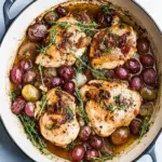 Chicken Veronique with Grapes