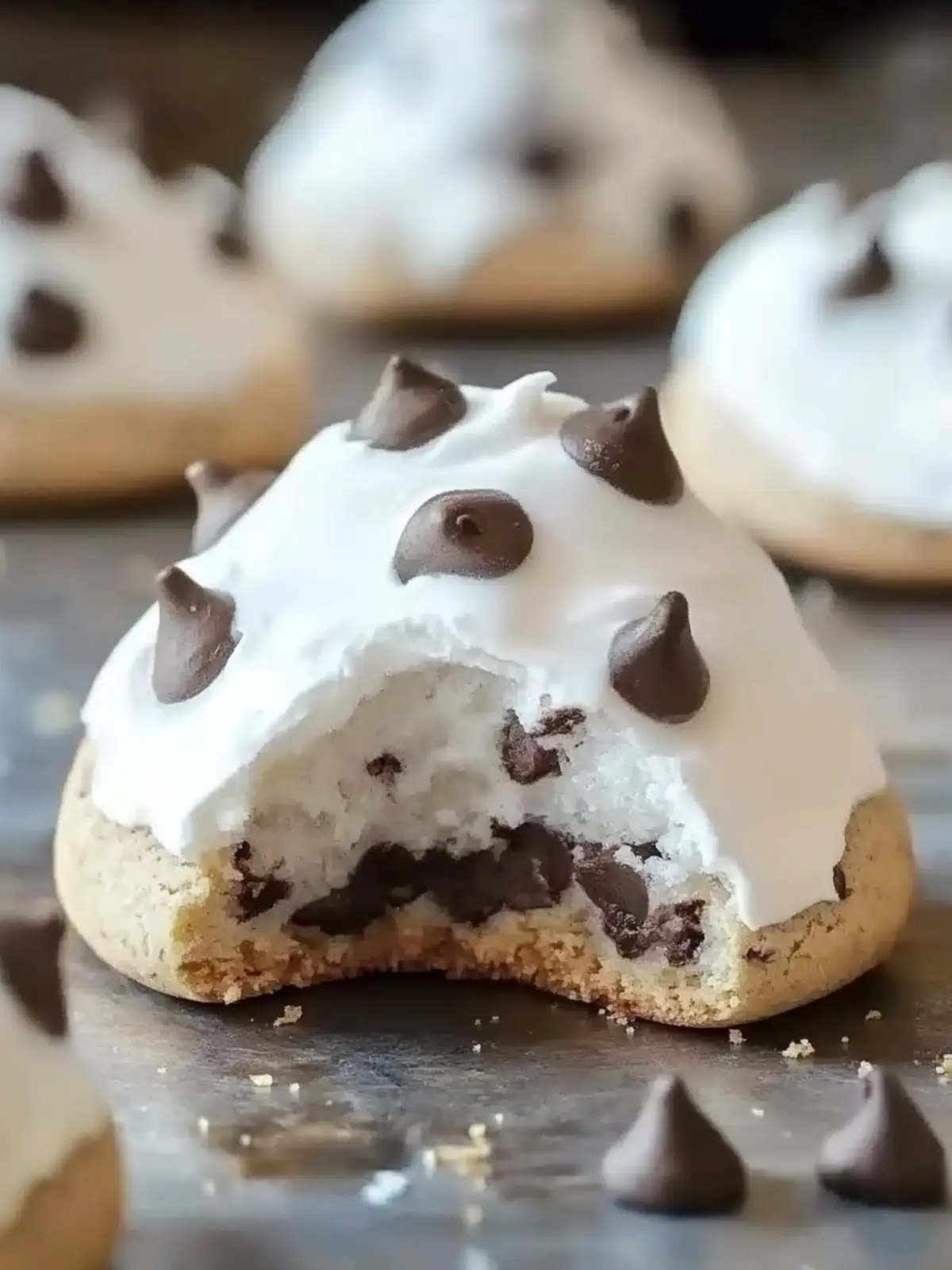 Forgotten Cookies: Light Chocolate Chip Meringues to Devour 3 Forgotten Cookies