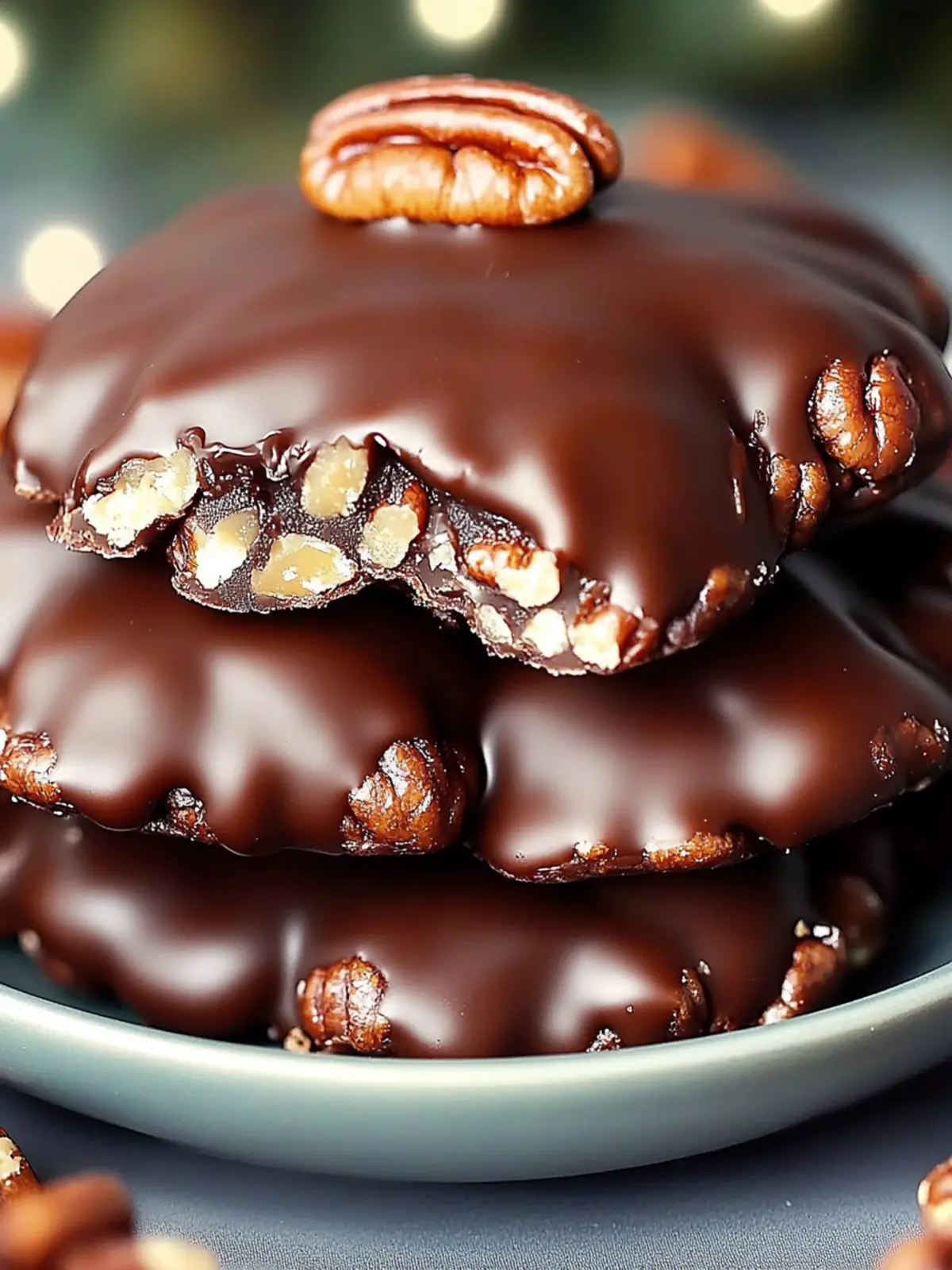 Irresistible Easy Christmas Pecan Turtles for Festive Fun 4 Irresistible Easy Christmas Pecan Turtles