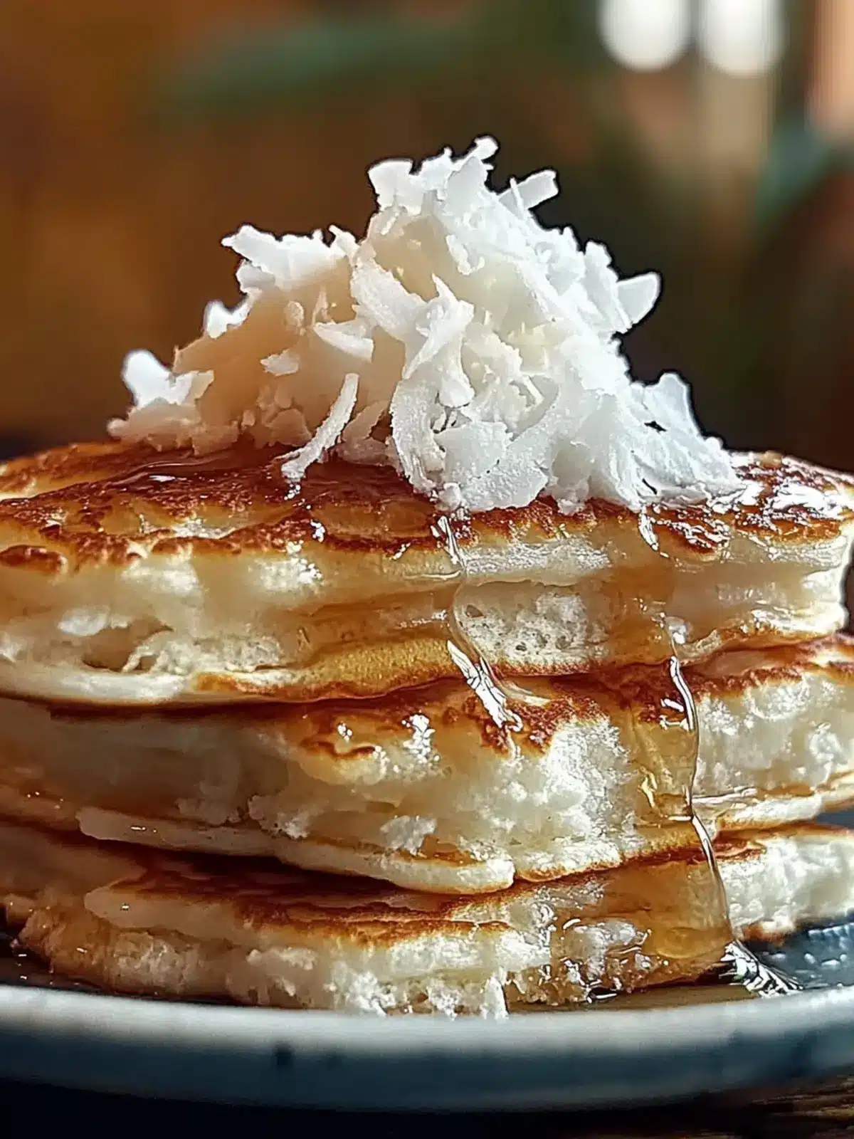 Delicious Sweet Coconut Cream Pancakes for a Perfect Morning 4 Sweet Coconut Cream Pancakes
