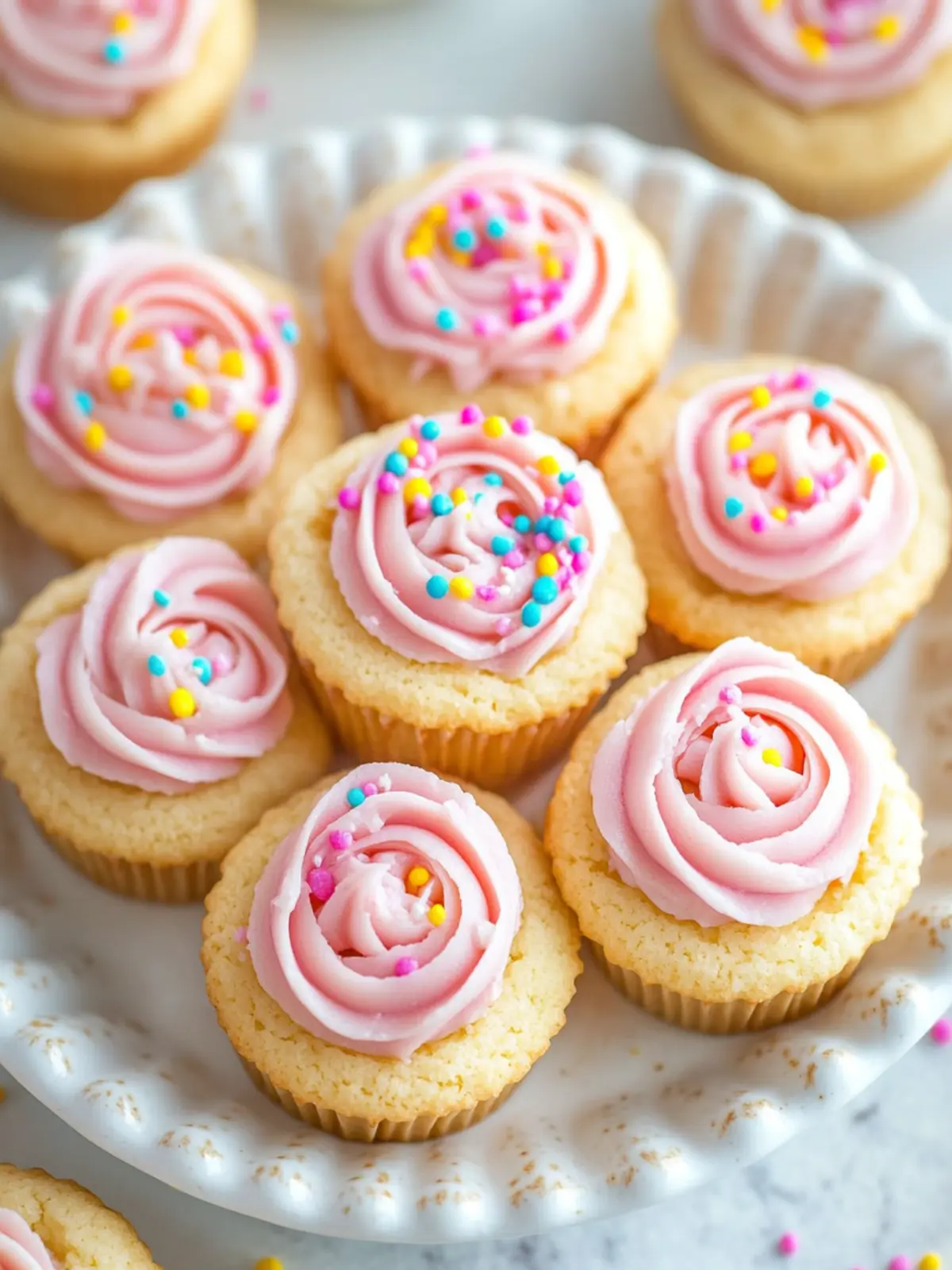 Joyful Sugar Cookie Cups with Cream Cheese Frosting Delight 2 Sugar Cookie Cups