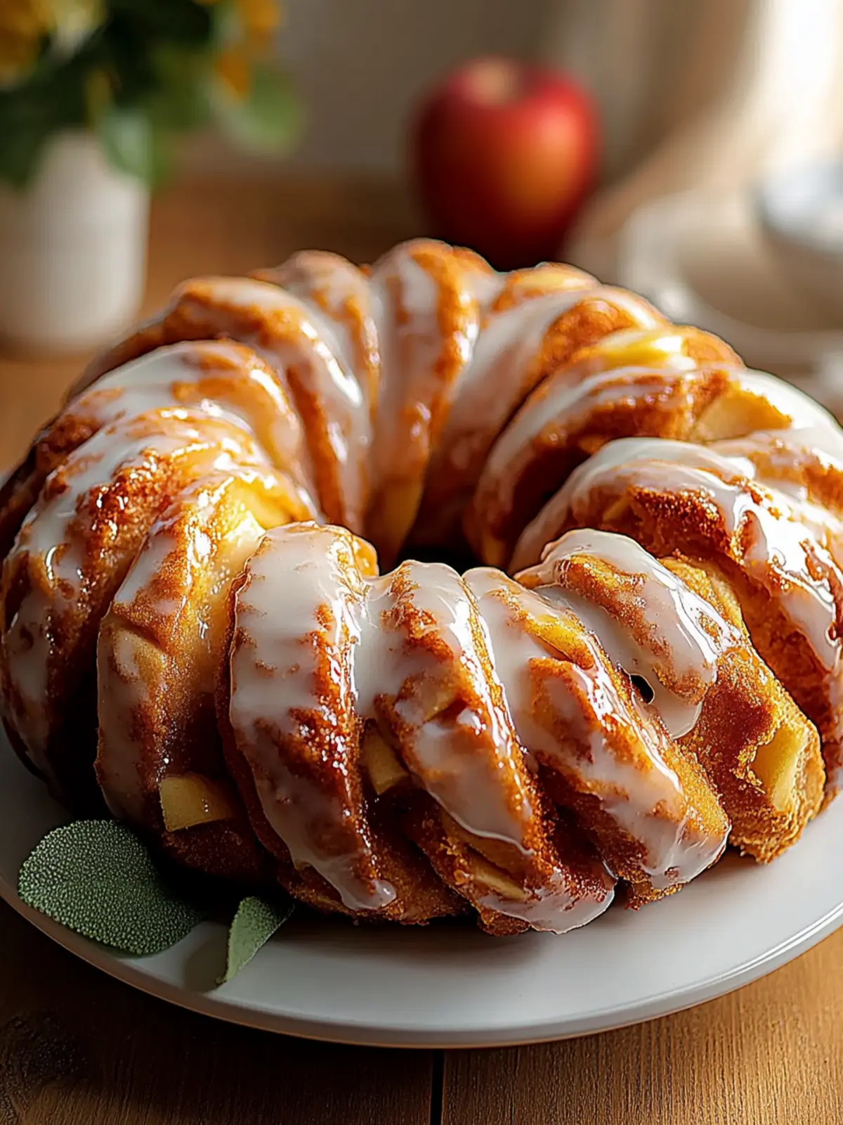 Delicious Apple Kringle with Vanilla Glaze Recipe You’ll Love 2 Apple Kringle with Vanilla Glaze Recipe