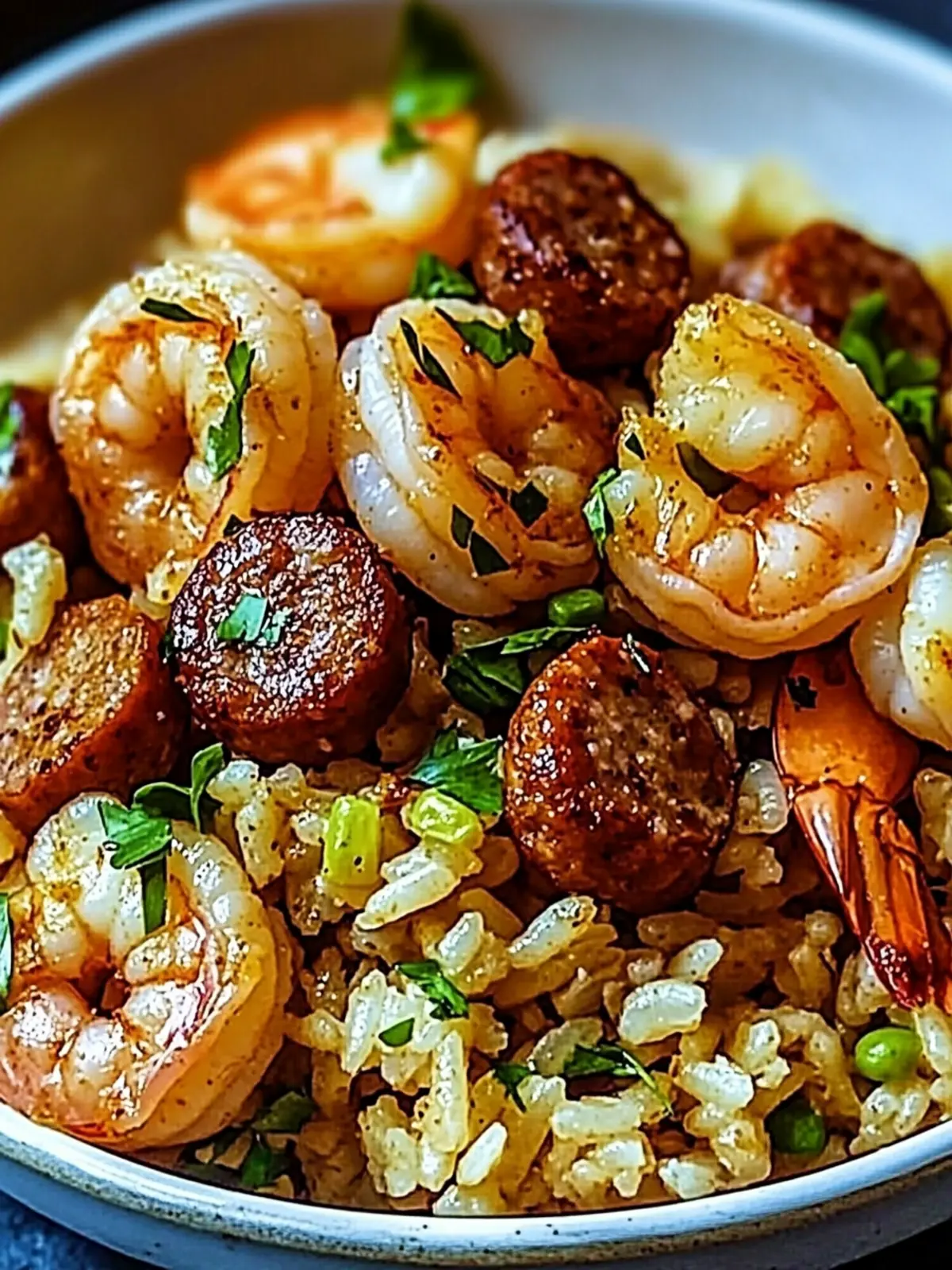 Delicious Shrimp and Sausage Dirty Rice for Quick Family Meals 4 Shrimp and Sausage Dirty Rice