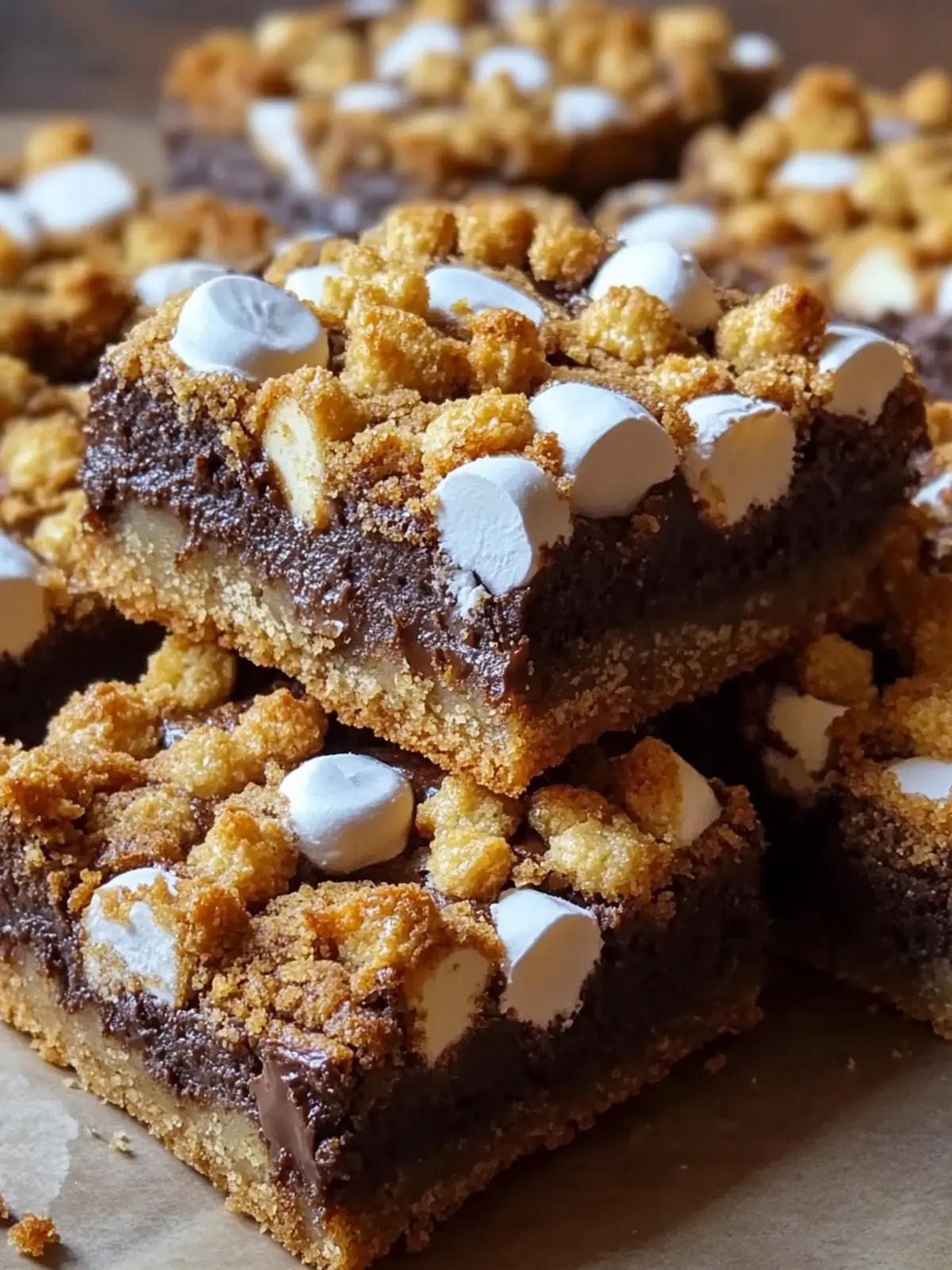 Smores Gingerbread Cookie Bars: Cozy Flavor in Every Bite 4 Smores Gingerbread Cookie Bars