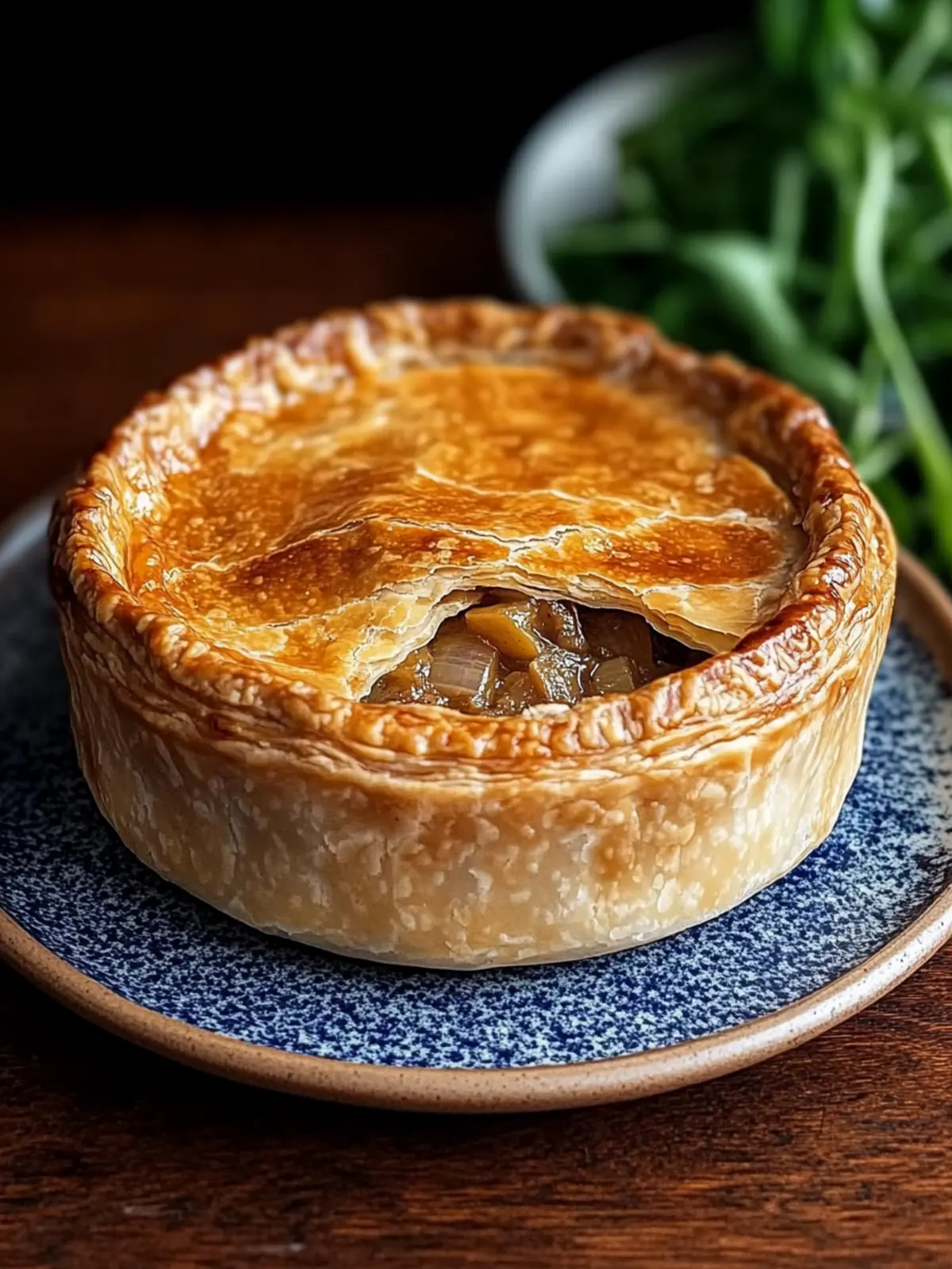 Traditional Savory Baked Scotch Pie