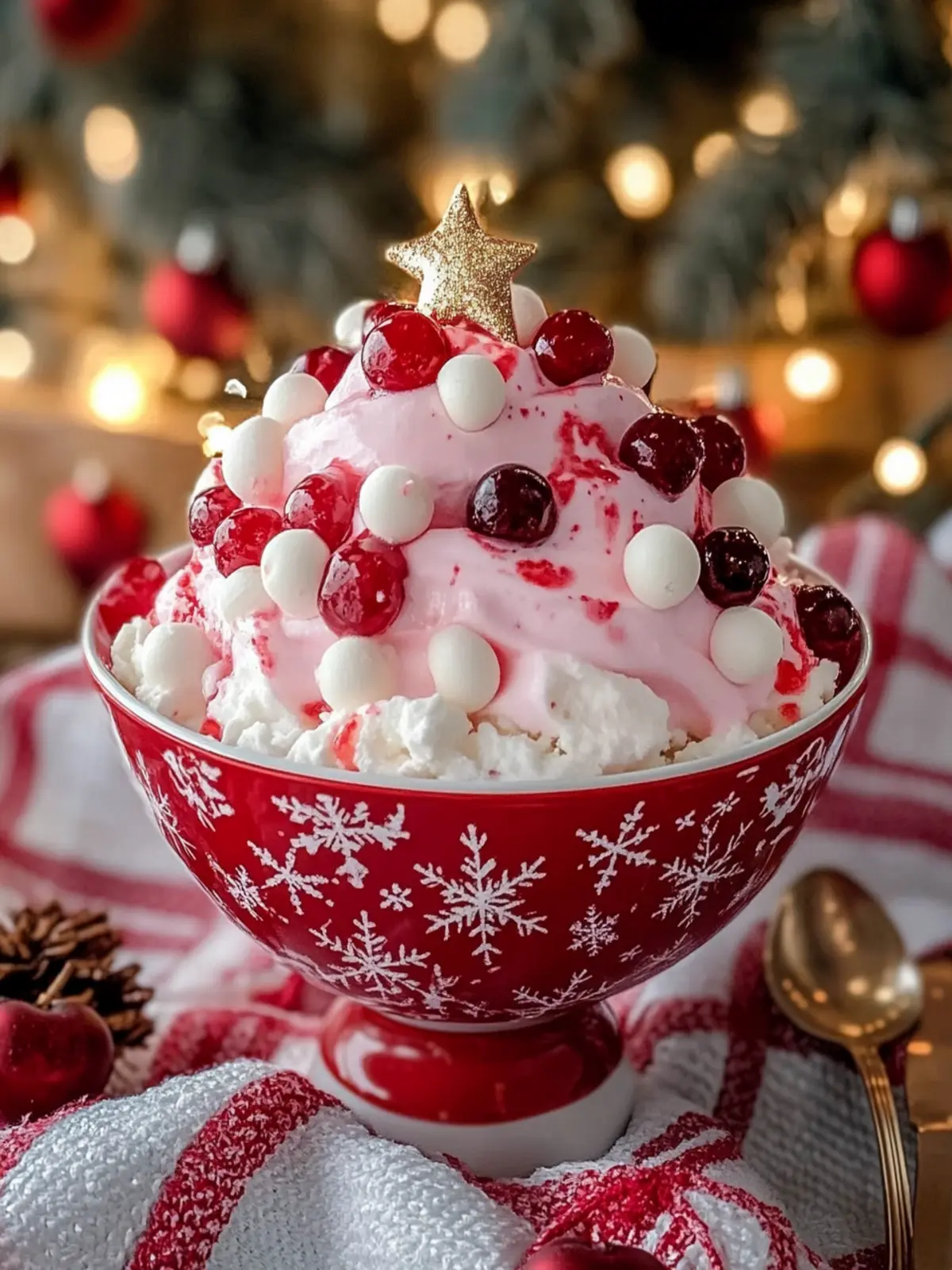 Delicious Christmas Cherry Fluff Recipe for Effortless Cheer 2 Christmas Cherry Fluff Recipe
