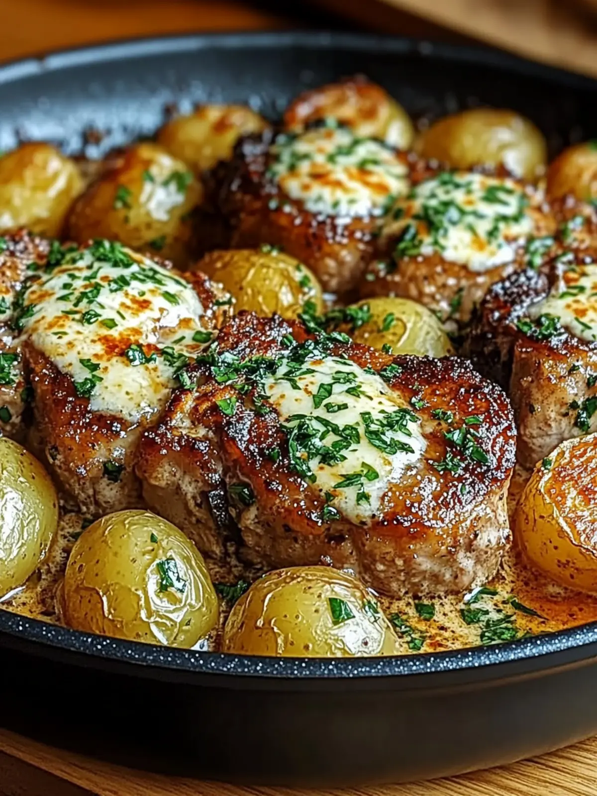 One-Pan Creamy Ranch Pork Chops & Potatoes for Effortless Brunch 3 One-Pan Creamy Ranch Pork Chops & Potatoes