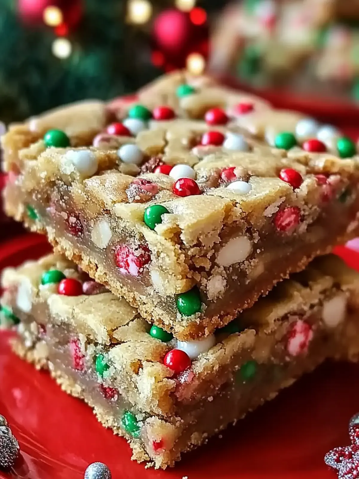 Melt-in-Your-Mouth Festive Christmas Cookie Bars Recipe 2 Festive Christmas Cookie Bars