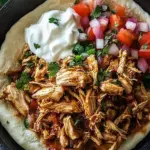 Slow Cooker Chicken Shawarma