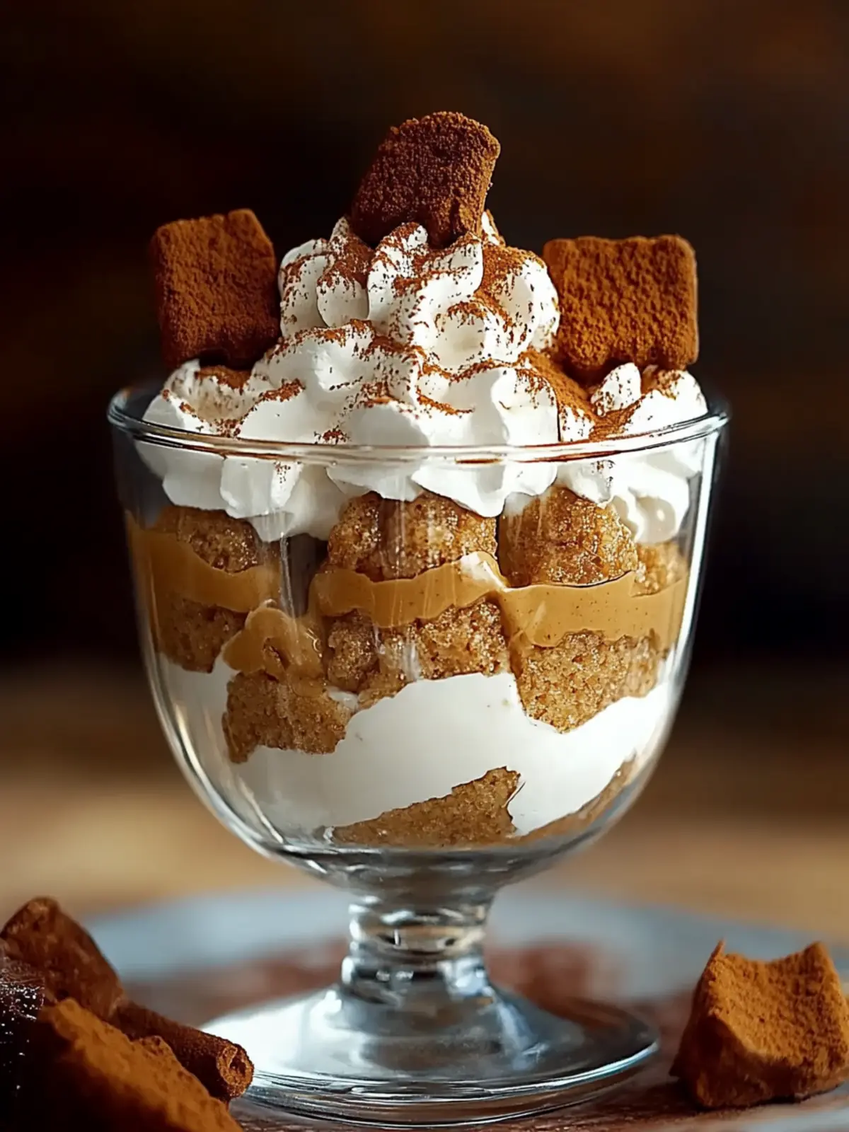 No-Bake Gingerbread Tiramisu in a Glass for Cozy Celebrations 5 No-Bake Gingerbread Tiramisu in a Glass