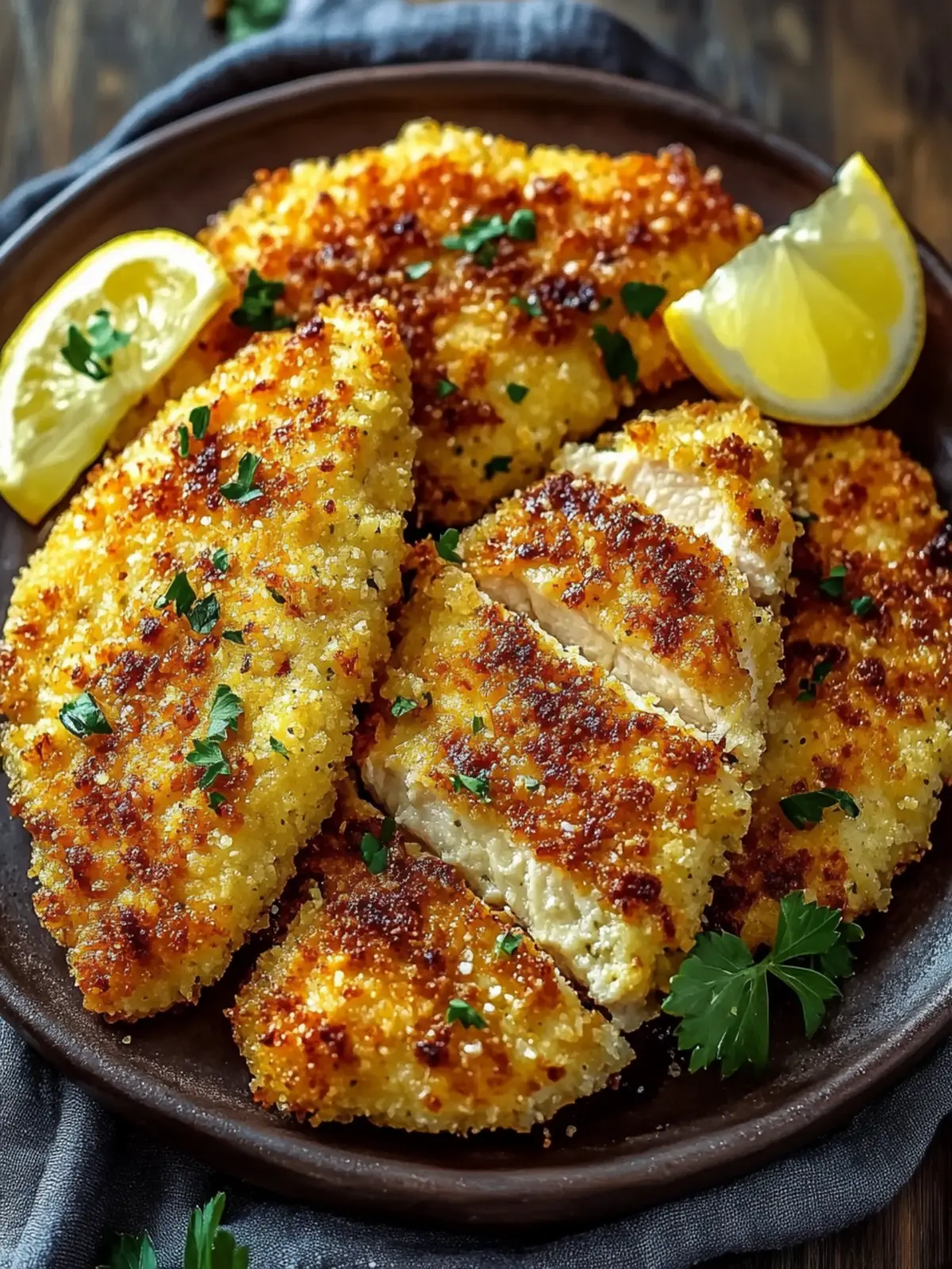 Crispy Parmesan Crusted Chicken Cutlets You'll Crave Tonight 4 Crispy Parmesan Crusted Chicken Cutlets