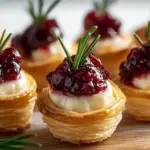 Mini Cranberry Brie Bites: Quick & Irresistible Holiday Treats 7 Mini Cranberry Brie Bites