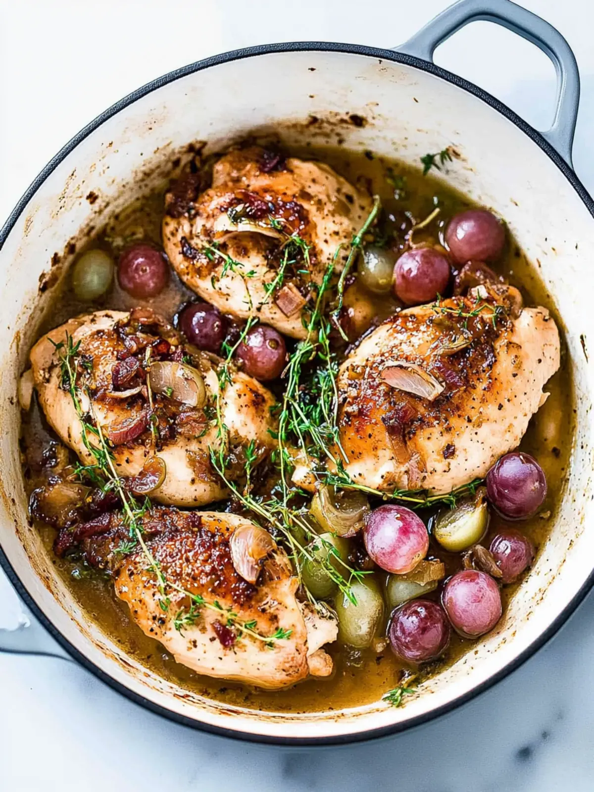 Irresistible Chicken Veronique with Grapes – Simple & Delicious 4 Chicken Veronique with Grapes