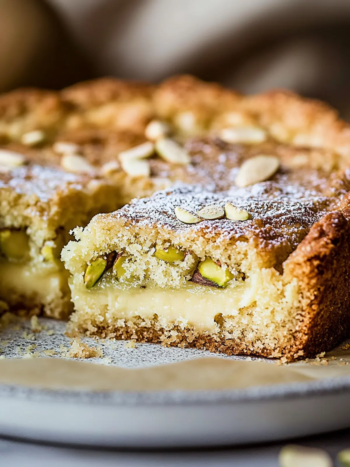 Irresistible Pistachio Gooey Butter Cake That Melts in Your Mouth 4 Irresistible Pistachio Gooey Butter Cake