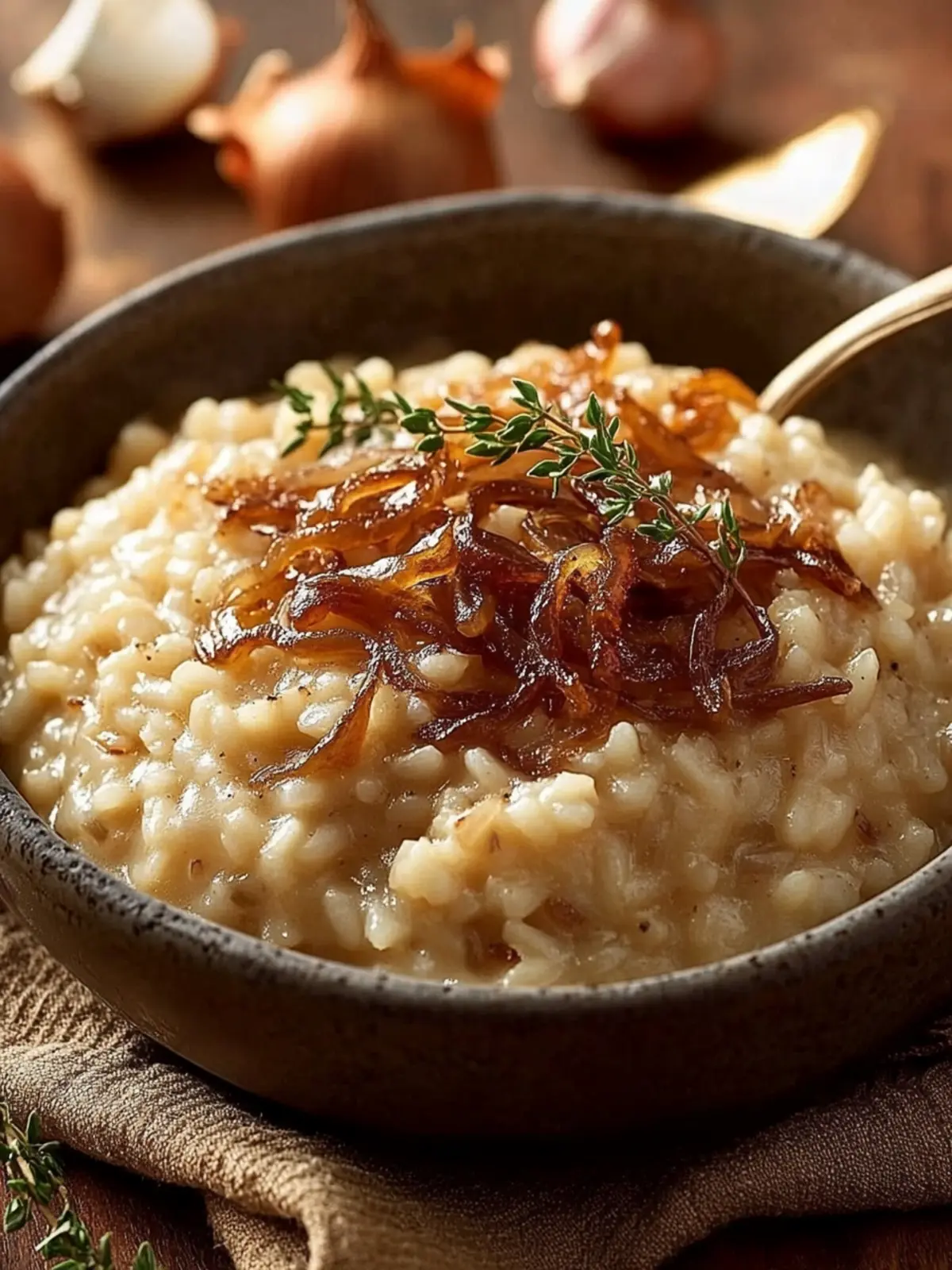 Caramelized Onion Risotto