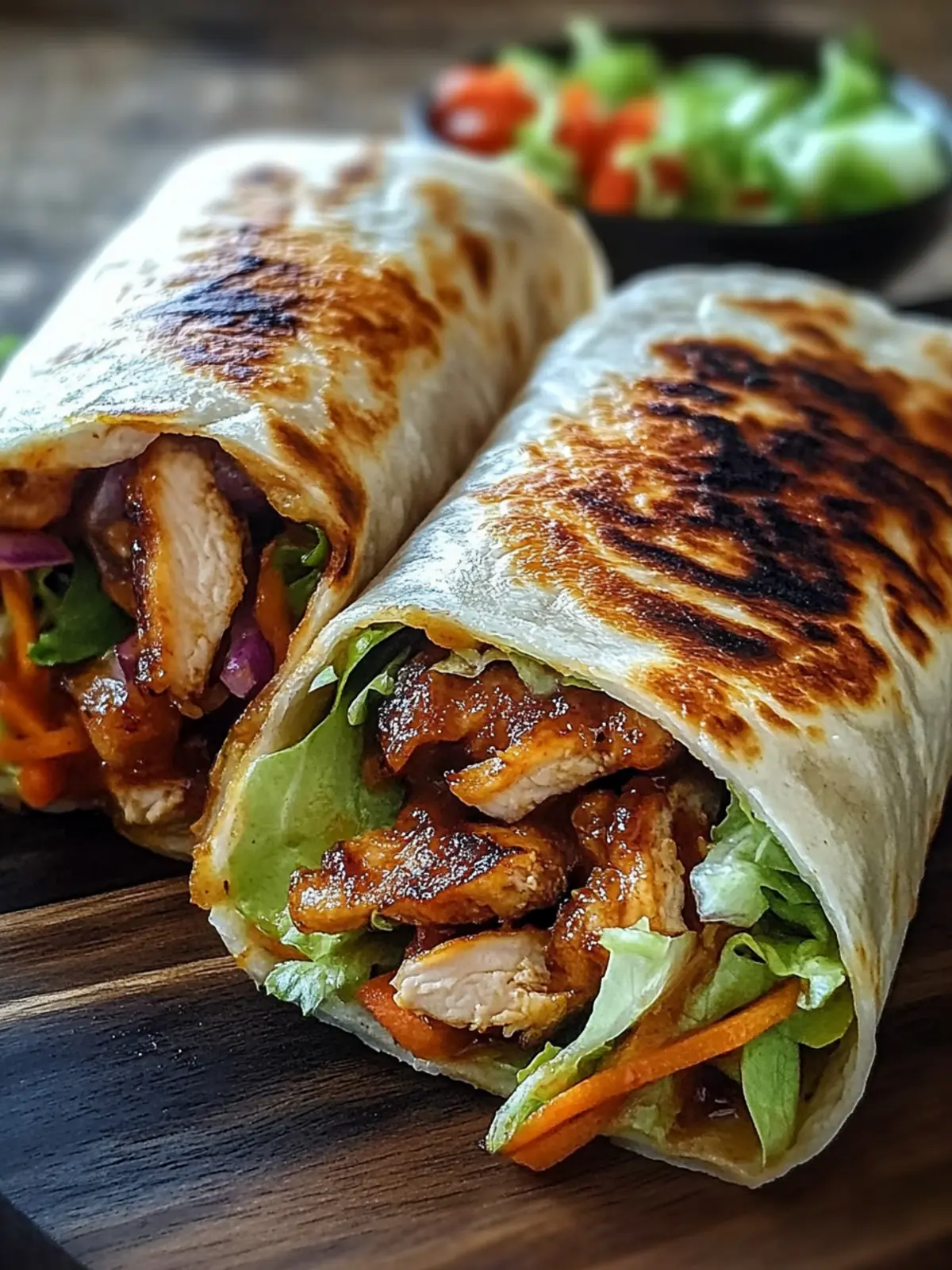 Delicious Teriyaki Chicken Wraps Ready in Under 30 Minutes 4 Teriyaki Chicken Wrap