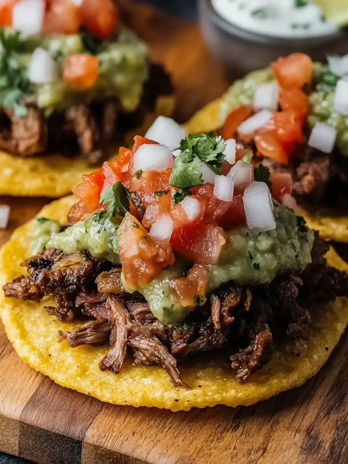 Mexican Tostadas de Carne Asada for a Flavorful Feast 3 Mexican Tostadas de Carne Asada