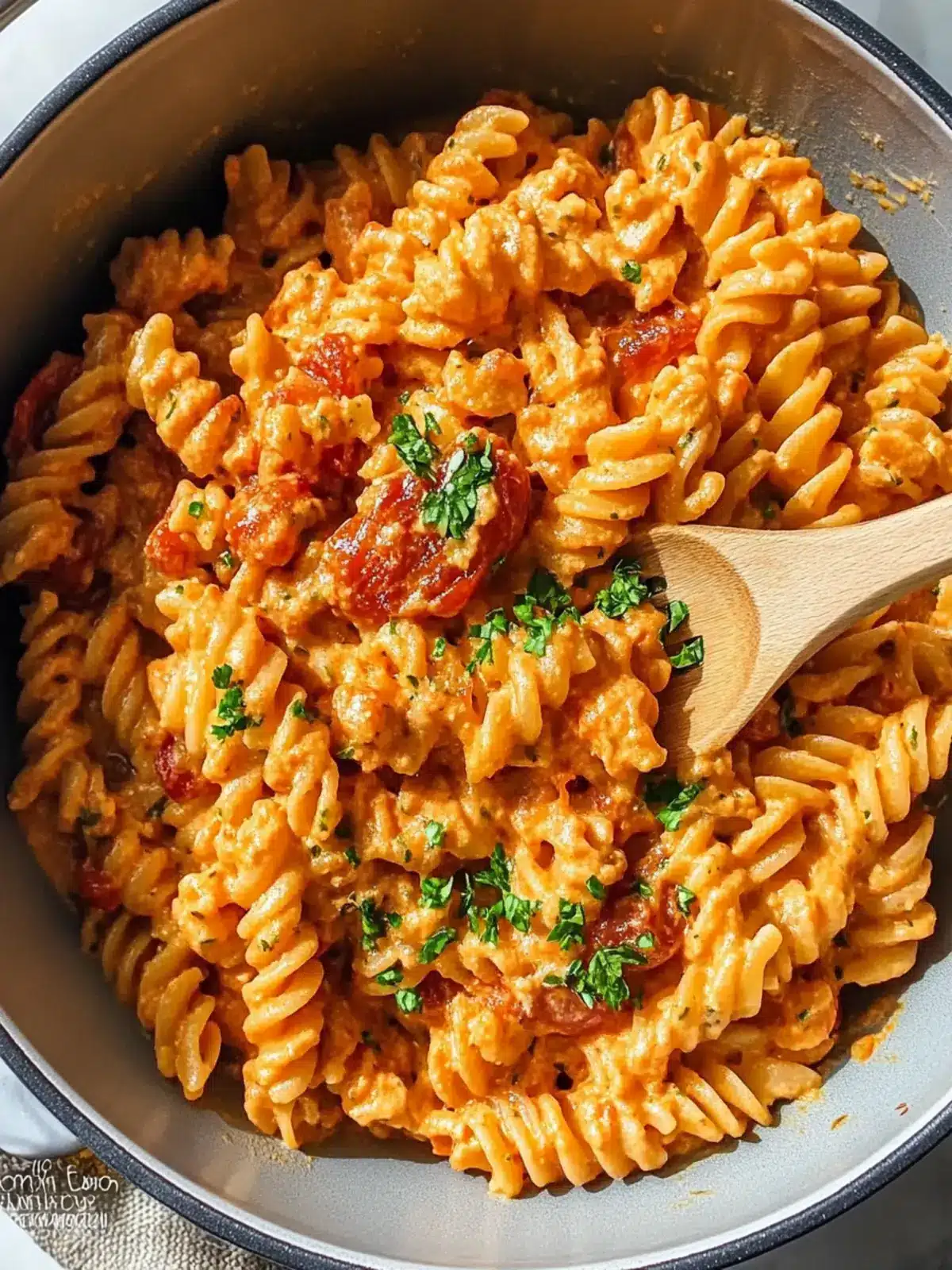 One Pot Creamy Tomato Pasta: Quick Comfort for Your Family 3 One Pot Creamy Tomato Pasta