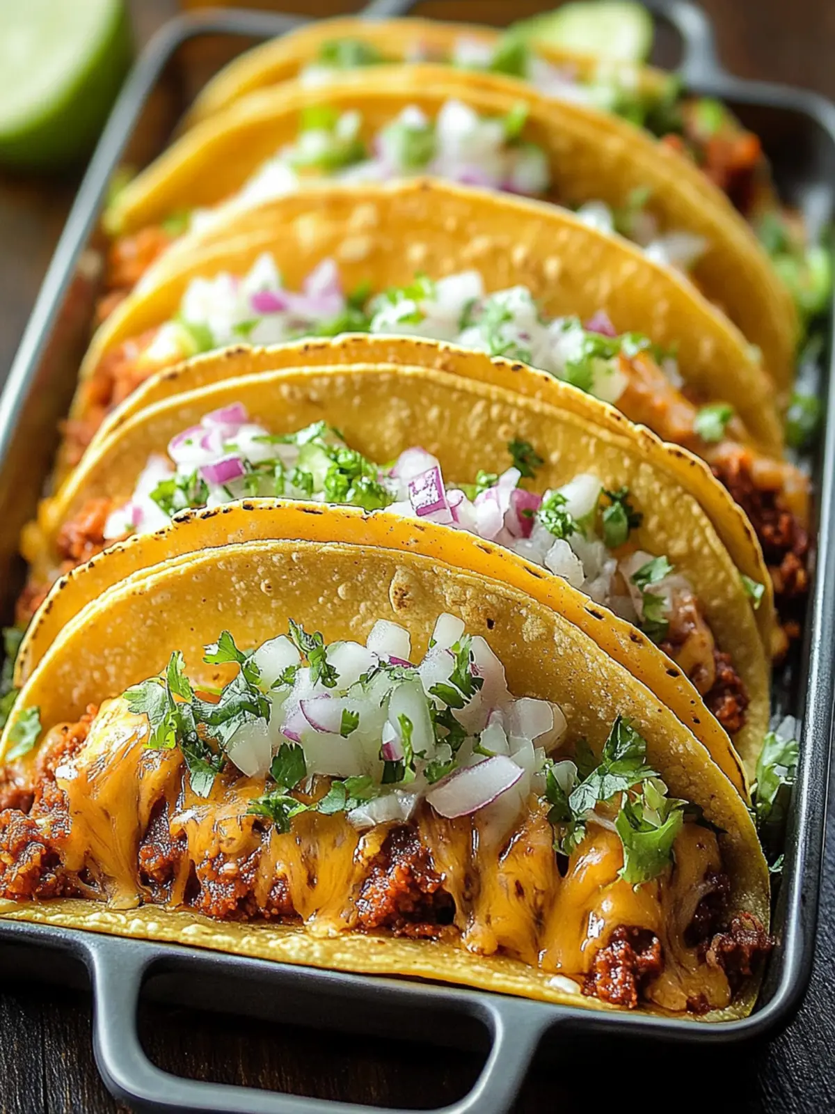 Oven-Baked Cheesy Tacos Ready in Just 35 Minutes 5 Oven-Baked Cheesy Tacos