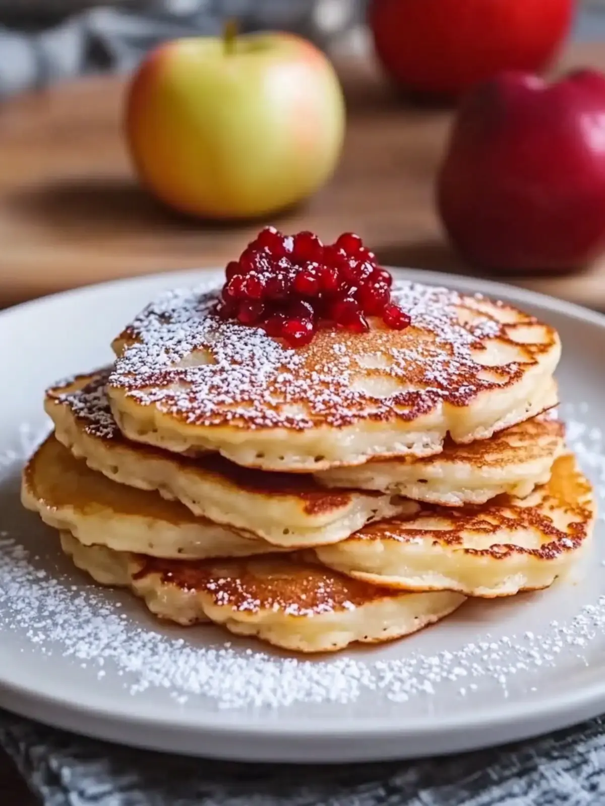 Fluffy Apple Yogurt Pancakes for a Wholesome Breakfast Treat 5 Apple Yogurt Pancakes