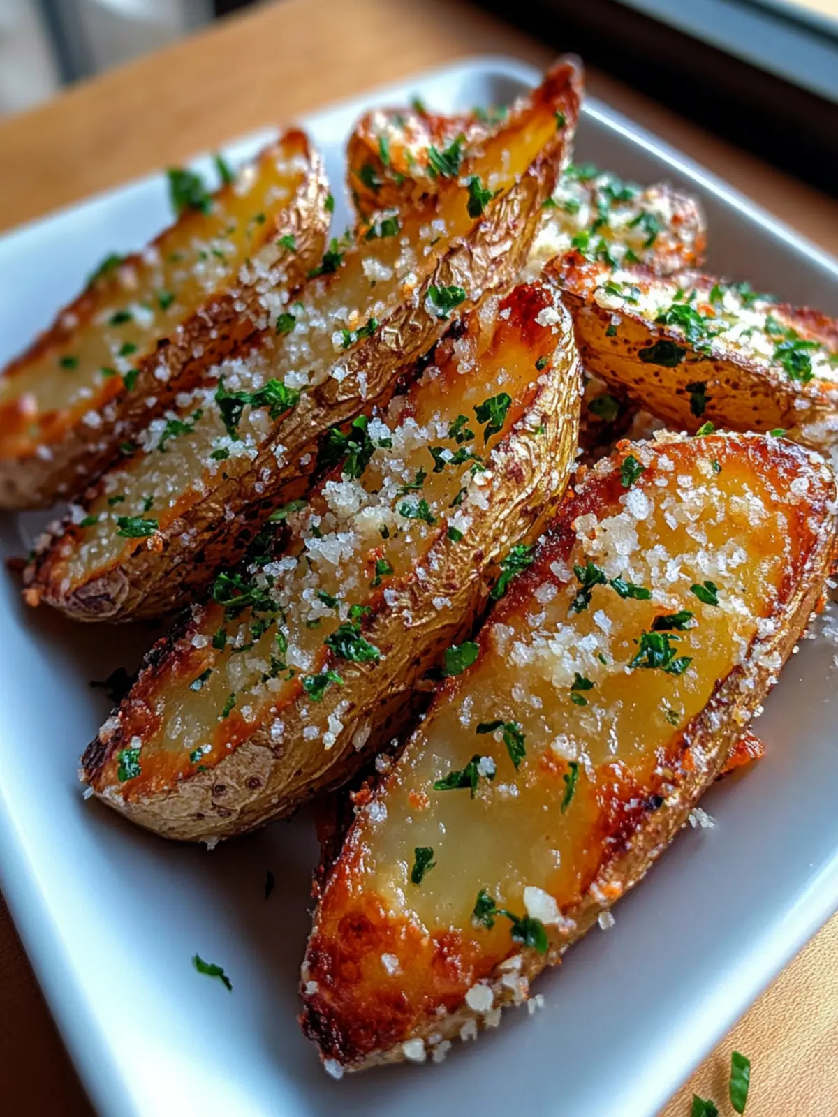 Crispy Garlic Parmesan Potato Wedges for Ultimate Flavor Bliss 5 Crispy Garlic Parmesan Potato Wedges