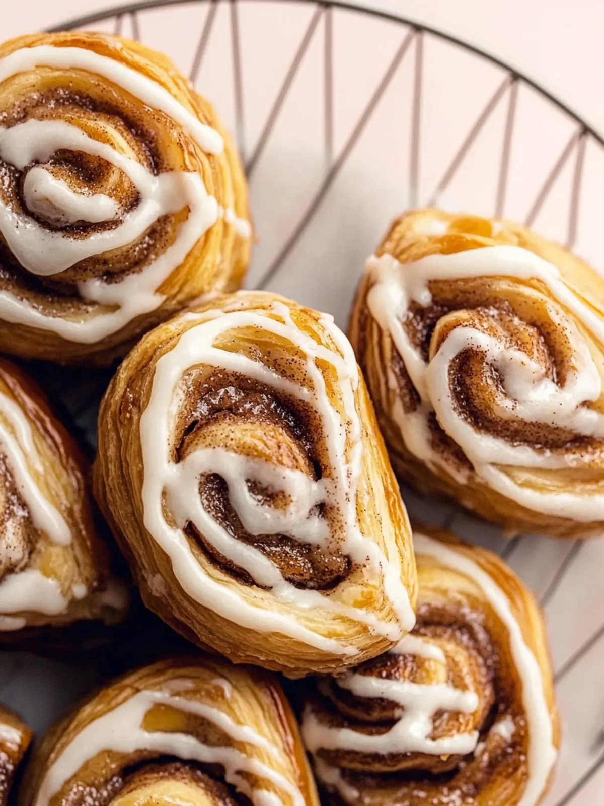 Puff Pastry Cinnamon Rolls: Quick, Flaky Goodness for Breakfast 2 Puff Pastry Cinnamon Rolls
