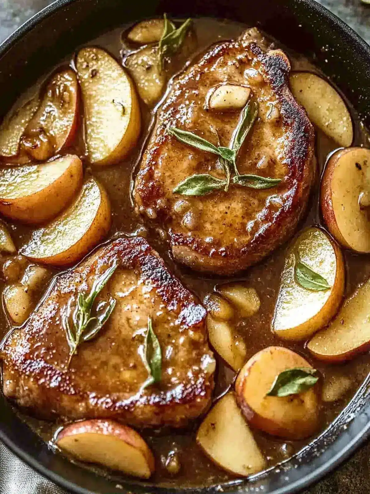 Tender Apple Butter Pork Chops: Fall's Cozy Flavor Boost 2 Tender Apple Butter Pork Chops